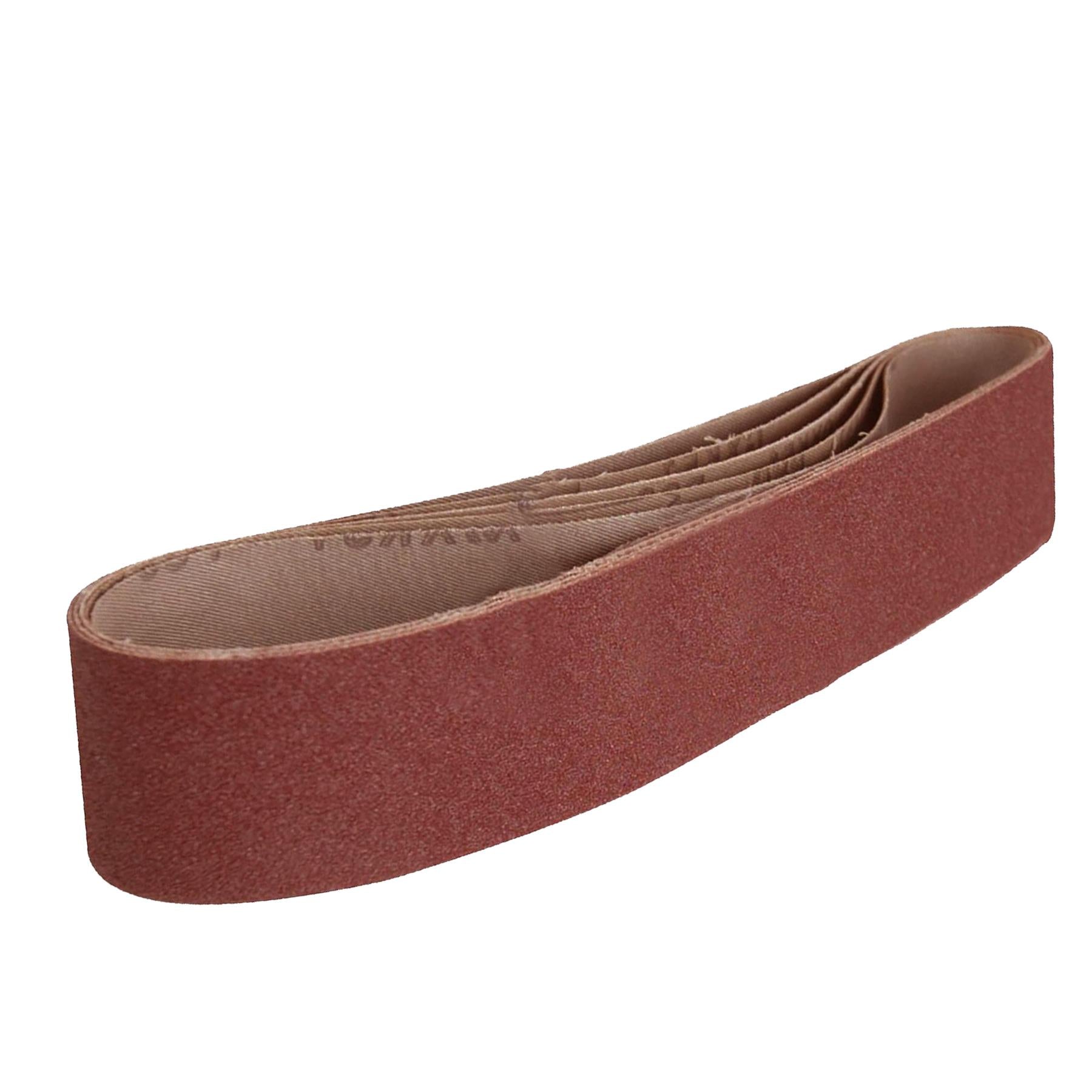 10Pcs Sanding Belts 50 x 686mm Belt Sander 80 Grit for Makita Sander Sheets By Dapetz