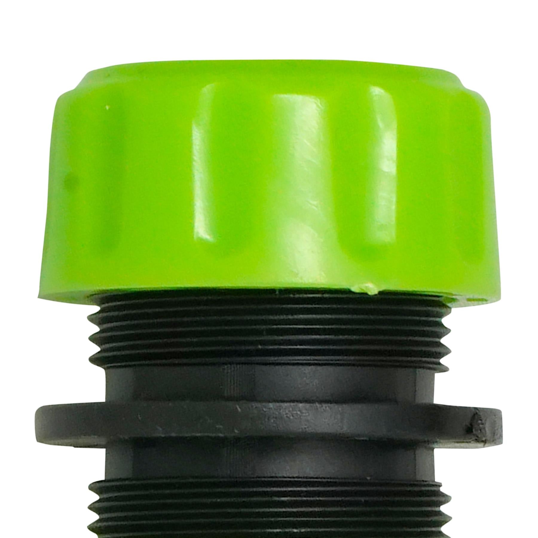 1/2" Hose Joiner Female Garden Water Pipe Fitting Connector Plastic Green 6PC By Dapetz