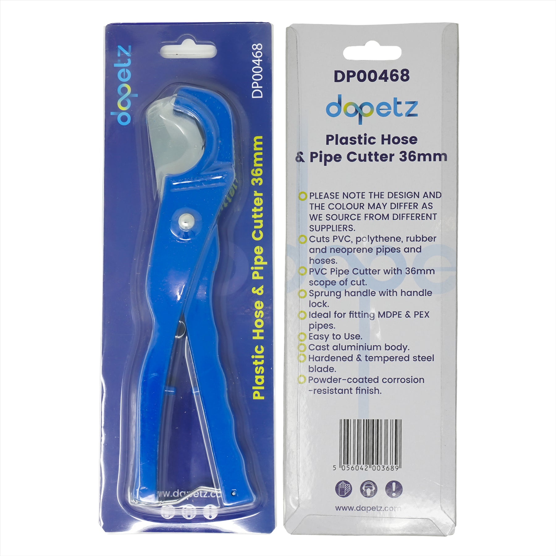 Plastic Hose Pipe Cutter Pvc Pipe 36mm Polybutyene Neoprene Rubber Plumbing Tool by Dapetz