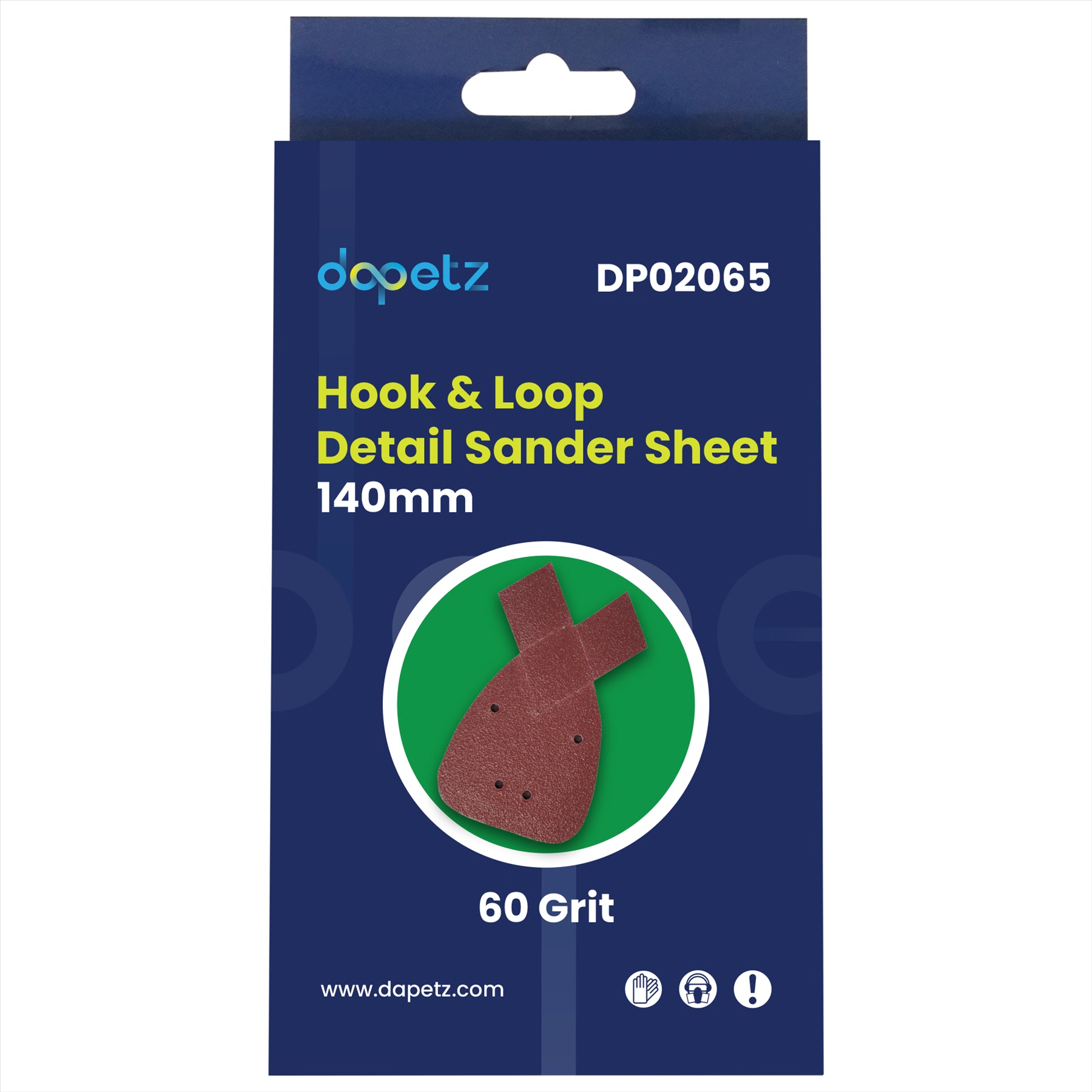 Mouse Sanding Sheet 60 Grit Sandpaper Black & Decker Palm Sander Pad 40PCS By Dapetz