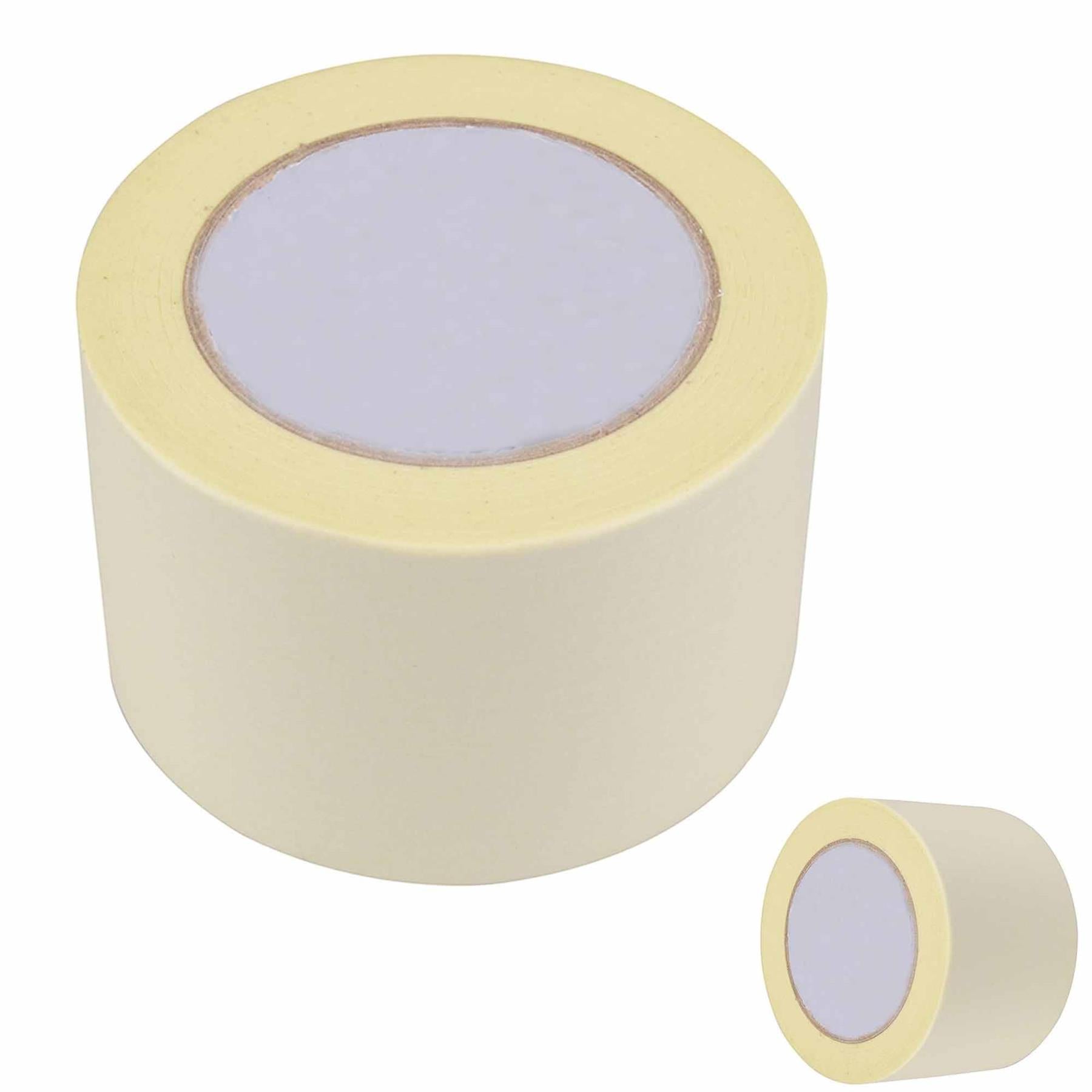 2X Masking Tape Professional Decorating Painting Extra Wide Mask 75mm x 50m By Dapetz