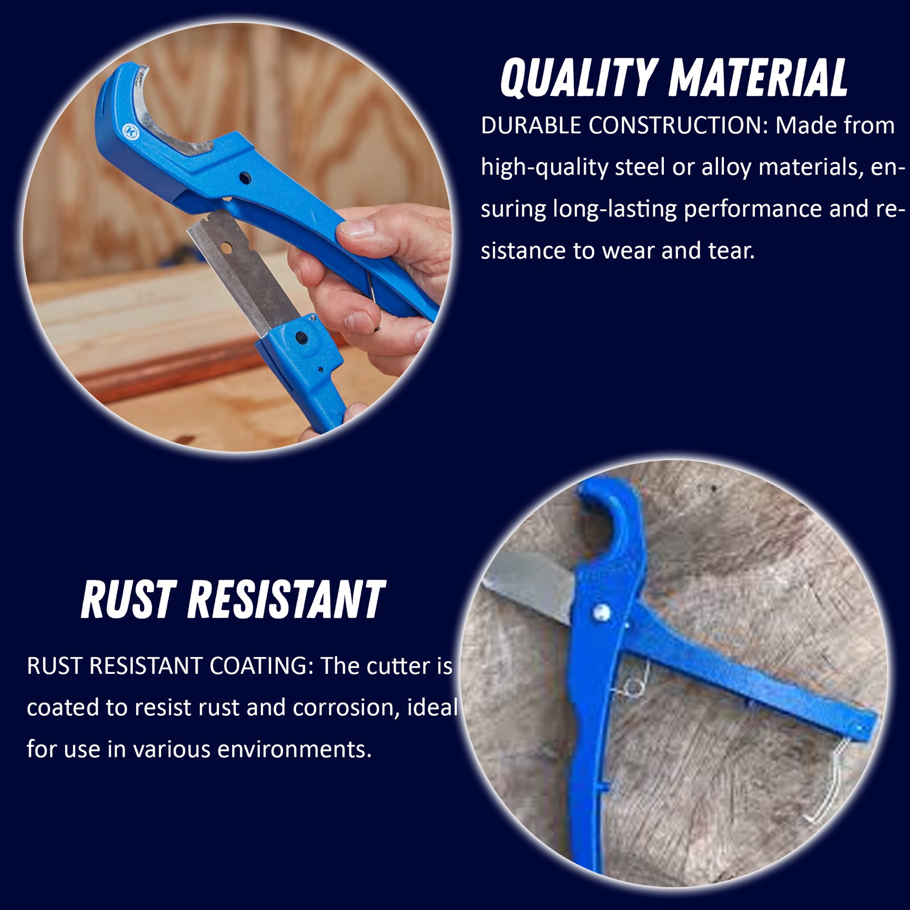 Plastic Hose Pipe Cutter Pvc Pipe 36mm Polybutyene Neoprene Rubber Plumbing Tool by Dapetz