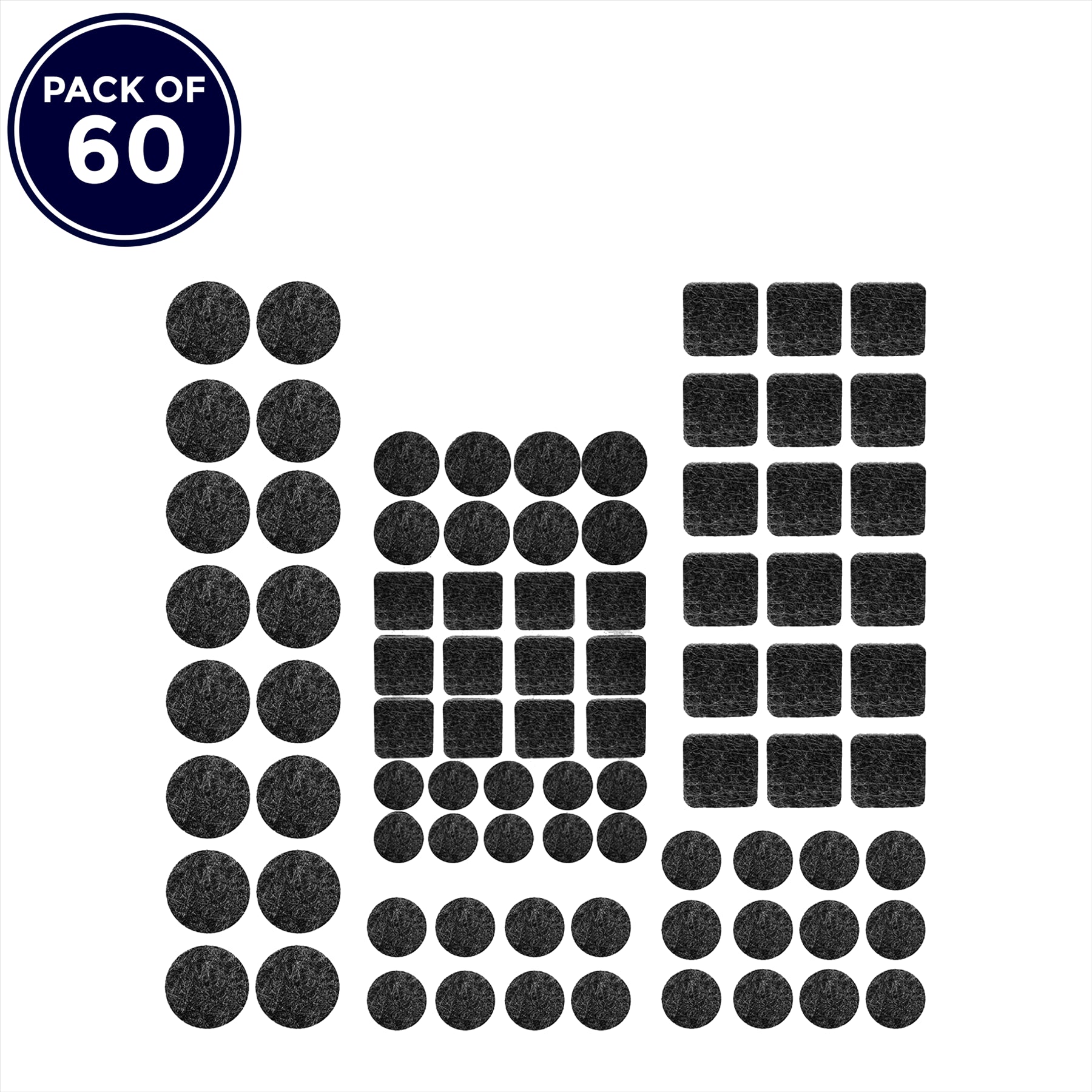 60 pieces of Furniture Felt Pad Cushion  set