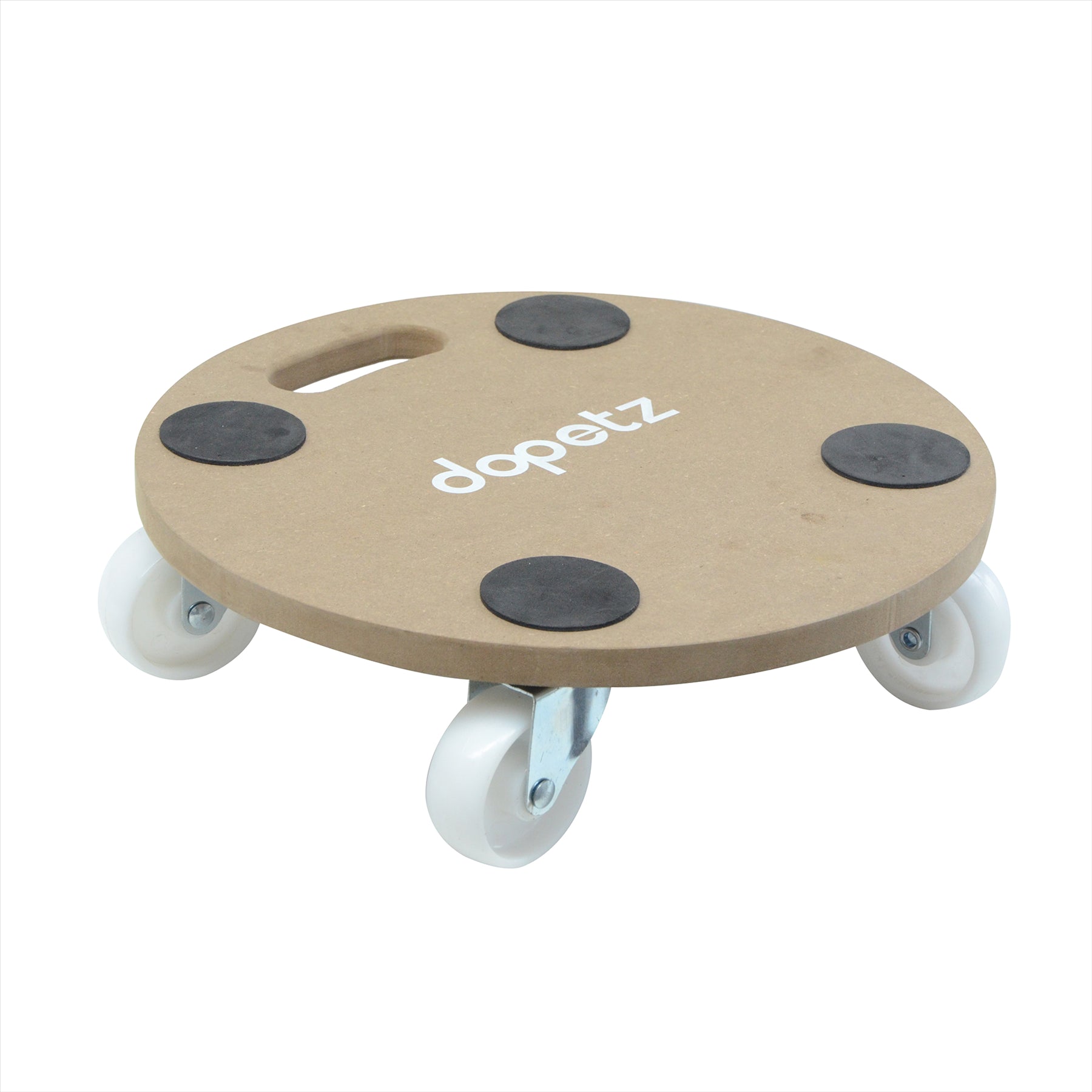 Round Platform Dolly With 4 Strong Nylon Swivel Castors Moves Heavy Loads 250Kg By Dapetz