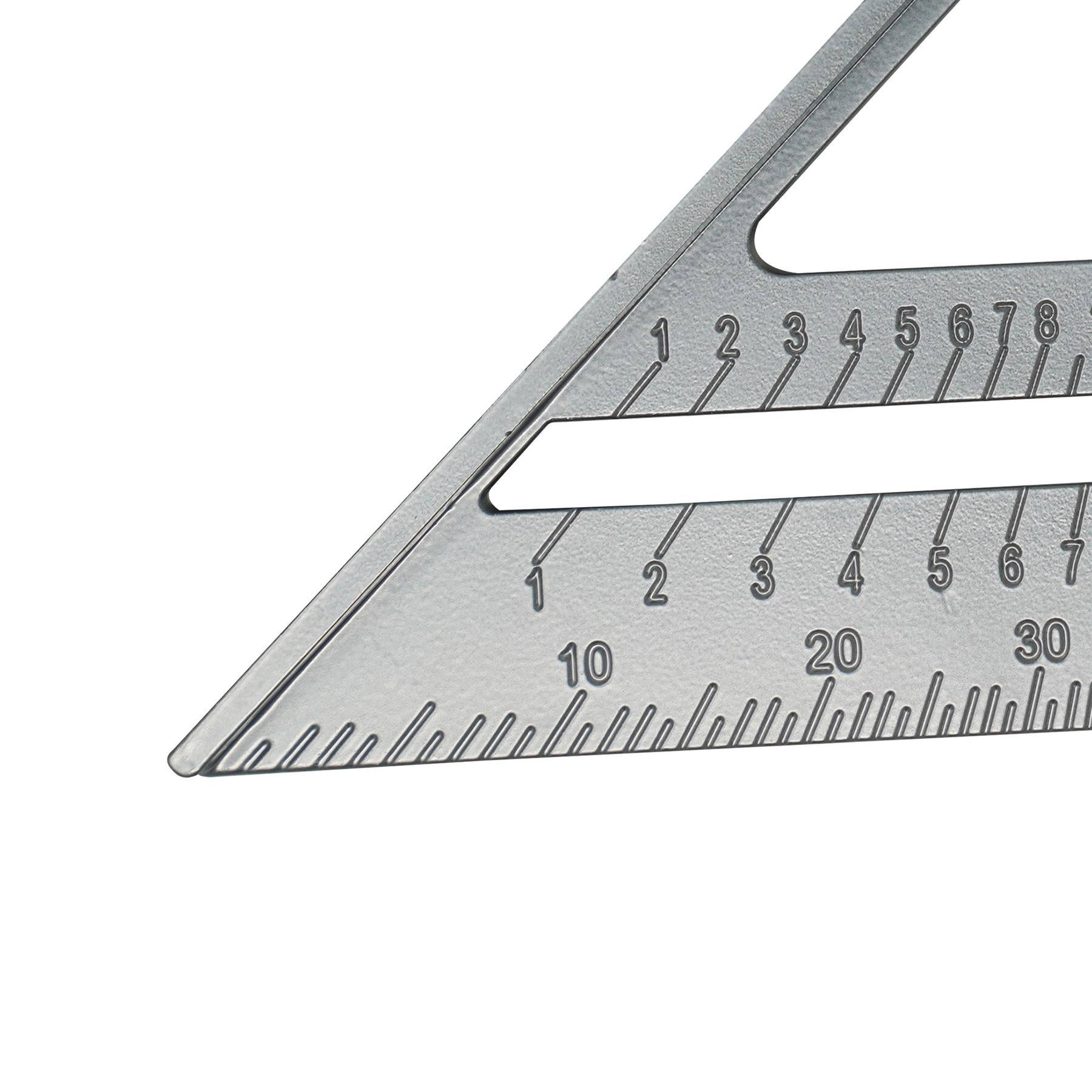 Metal Roofing Rafter Set Square 12" X 8" Combination 6" Aluminium Roofers Square By Dapetz