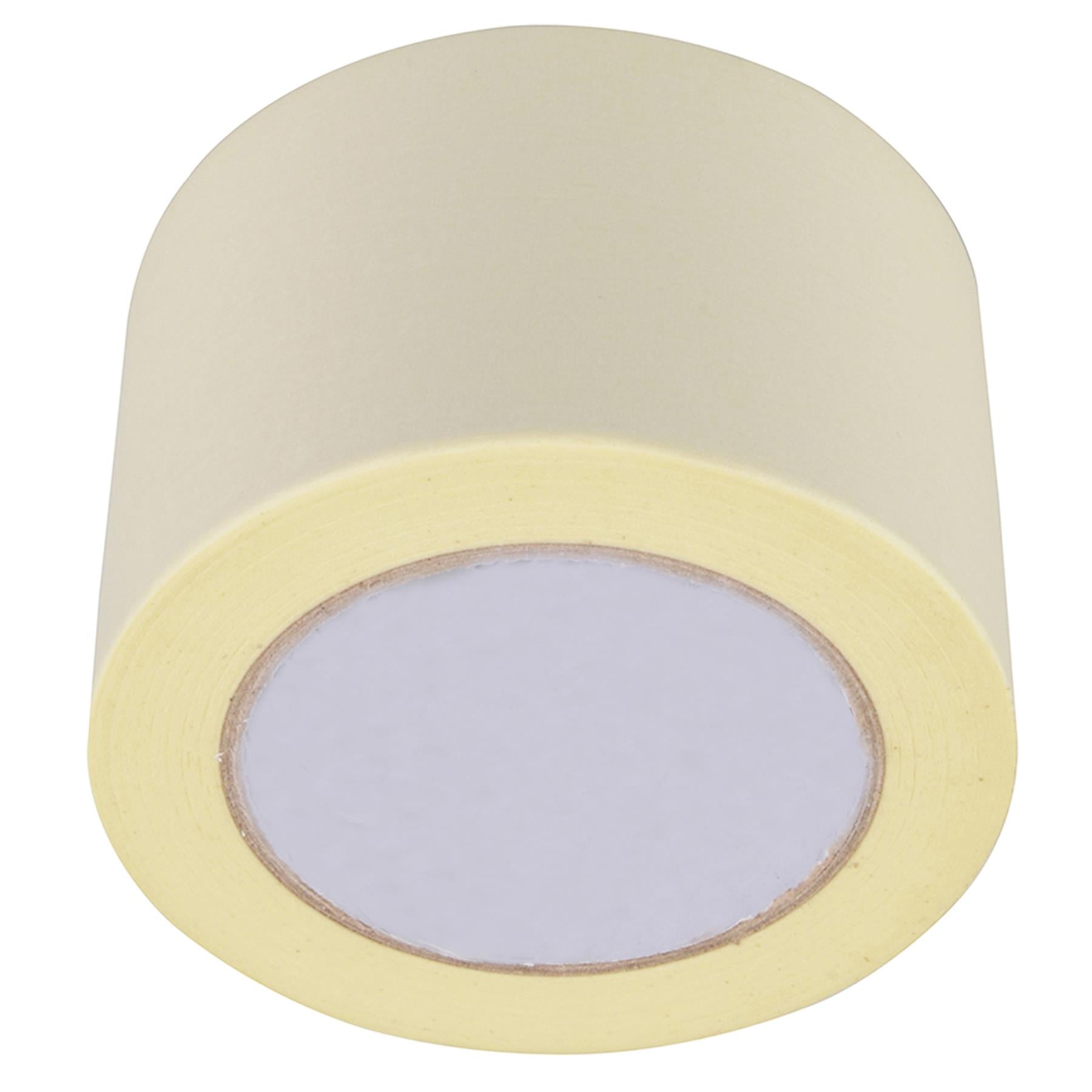 Masking Tape General 75mm x 50m DIY Painter Decorating Easy Tear White 3PCS By Dapetz