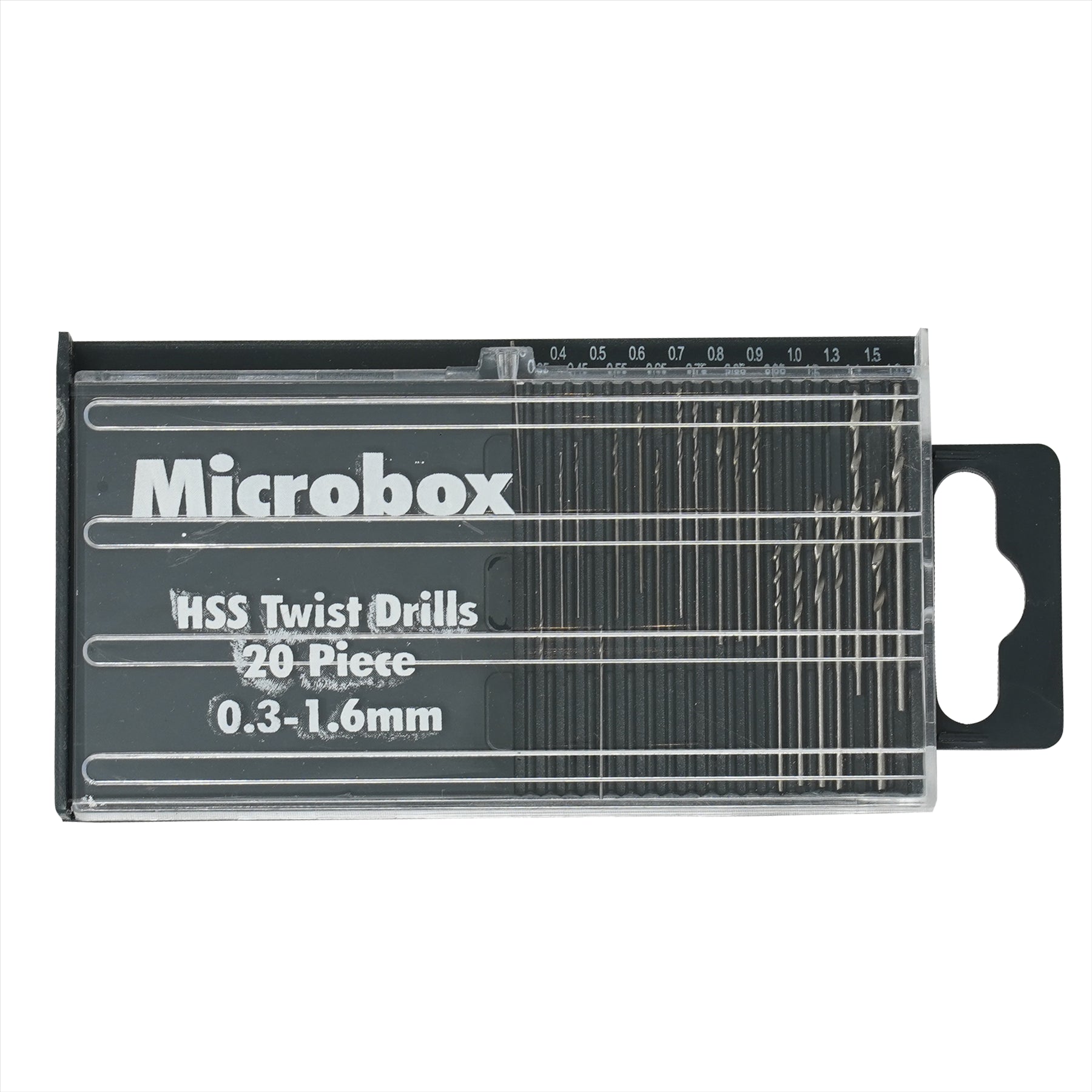 20pc HSS Micro Miniature Drill Bit Set For GMC Dremel Jewellery Hobby Craft Tool