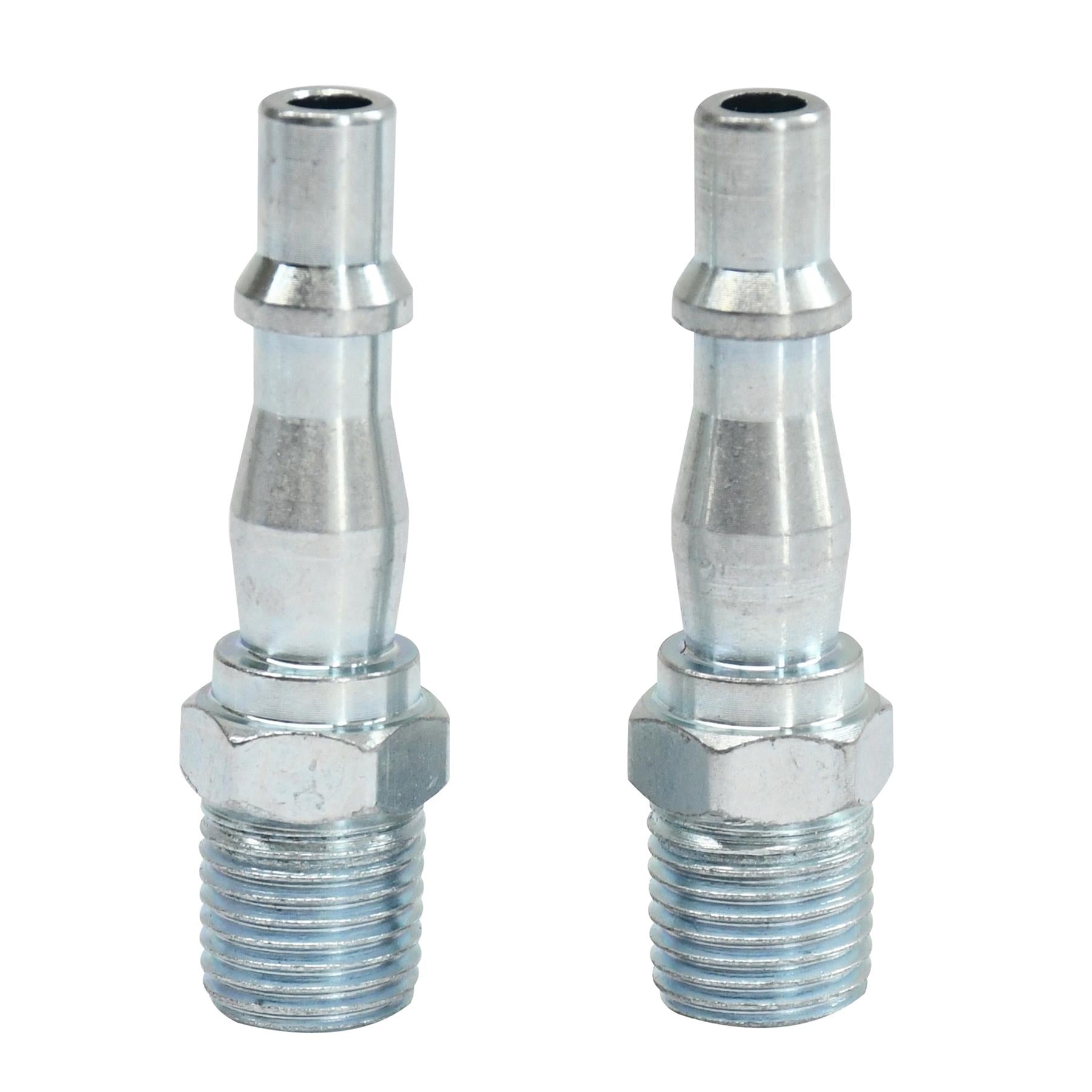 Air Line Hose Fitting Connector Male 1/4" Thread Bayonet For PCL Vertex 2Pcs