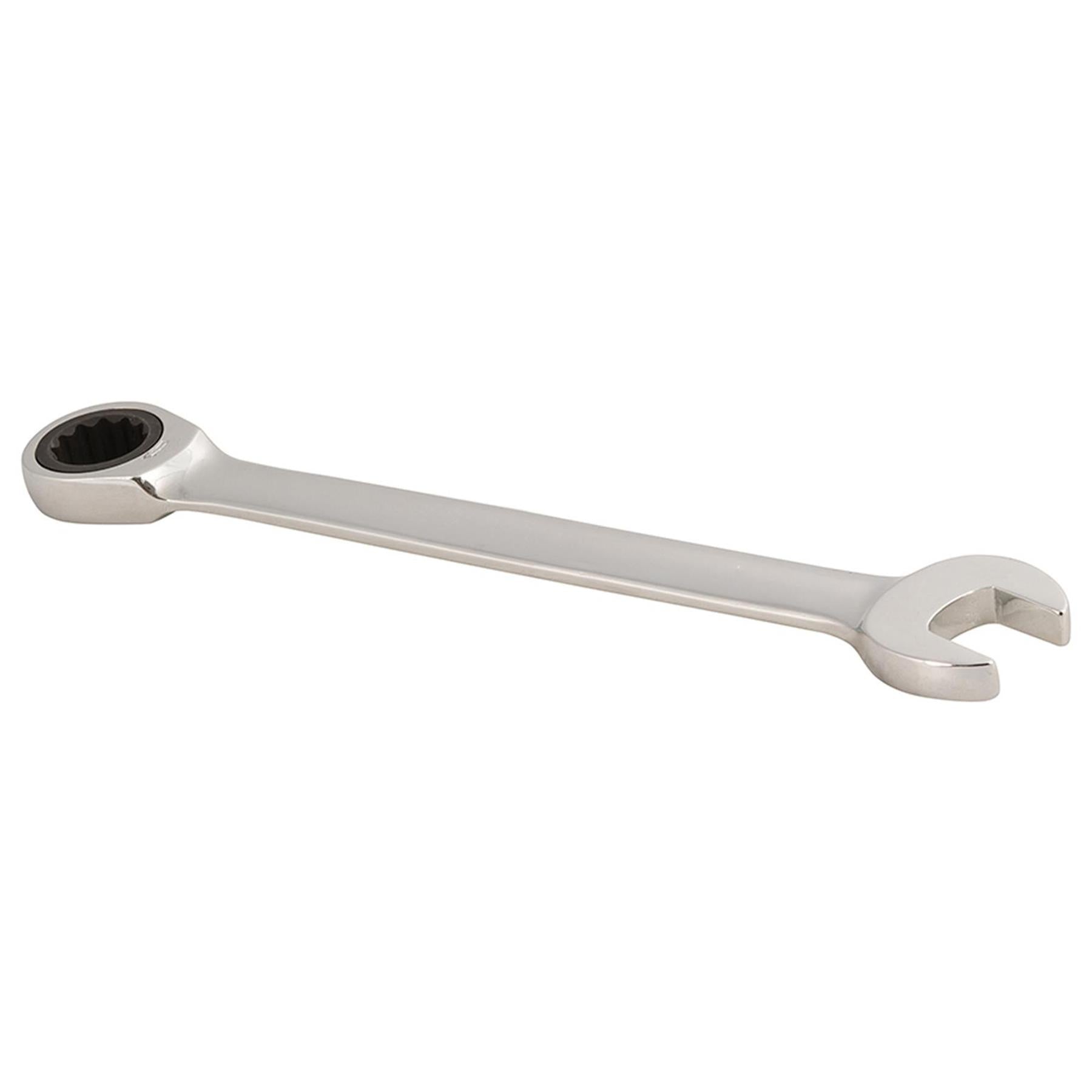 Fixed Head Ratchet Metric Spanner – Open-End Ring Combination, 15mm By Dapetz - Dapetz