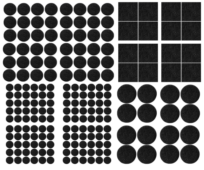 200 pieces of Furniture Felt Pad Cushion Set by Dapetz