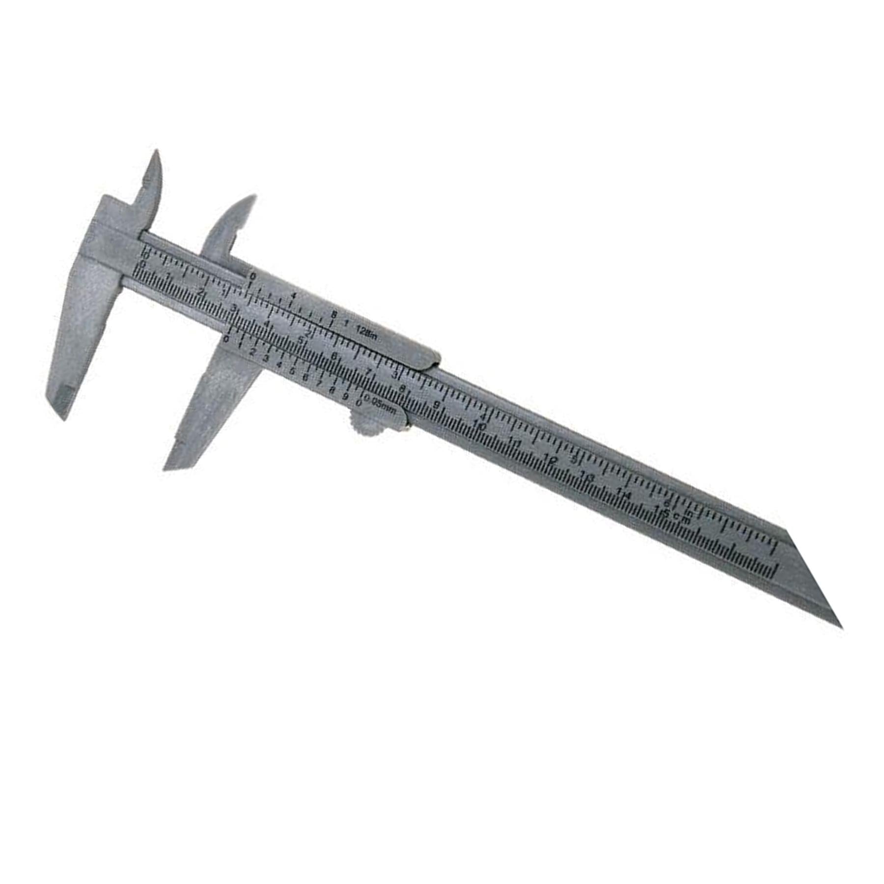 Vernier Caliper 150mm/6" Slide Gauge for Internal & External Depth Measurement, Metric & Imperial By Dapetz