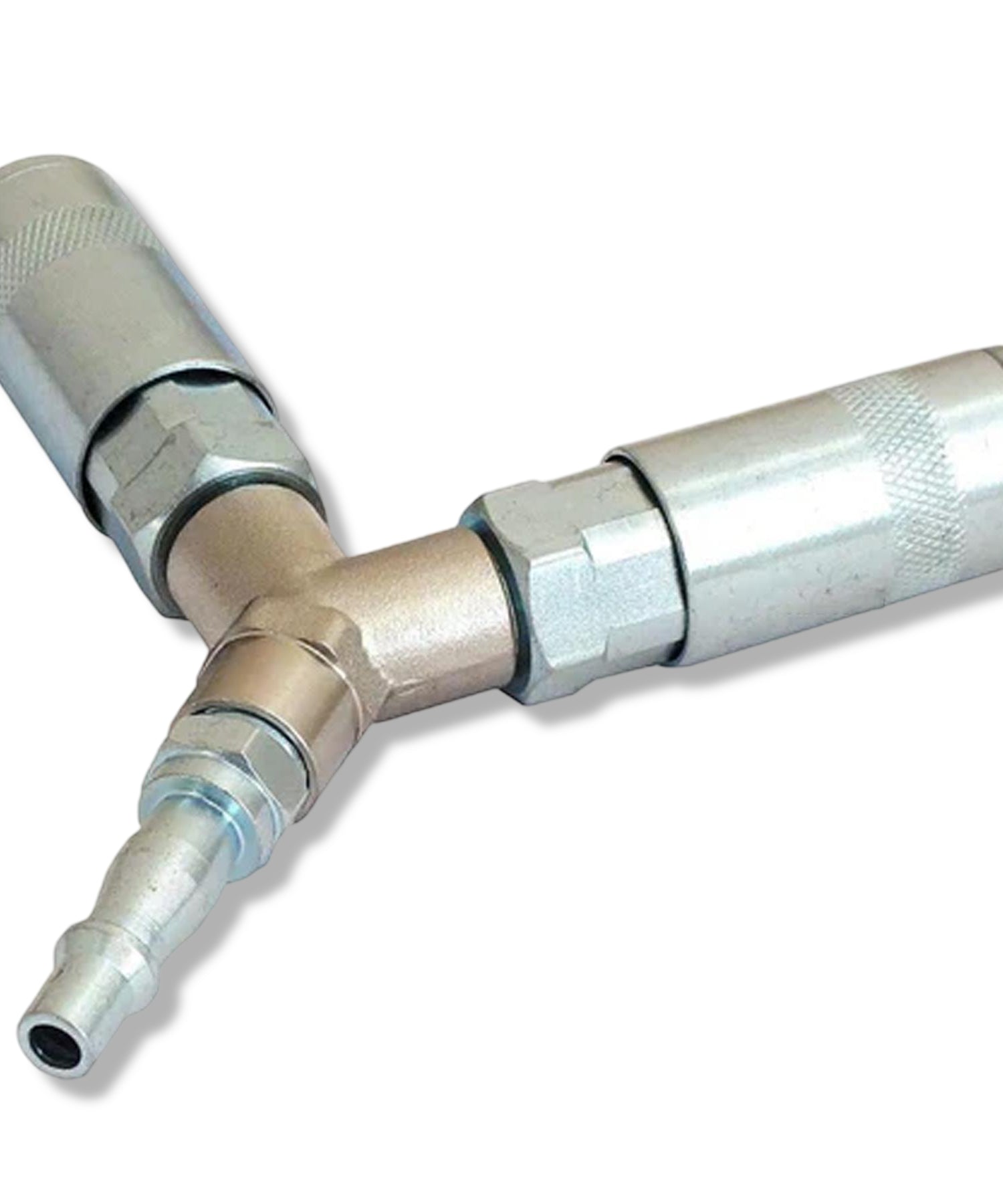 Vertex Airline 3 Way Y Connector Quick Release Fittings For Compressor Air Hose