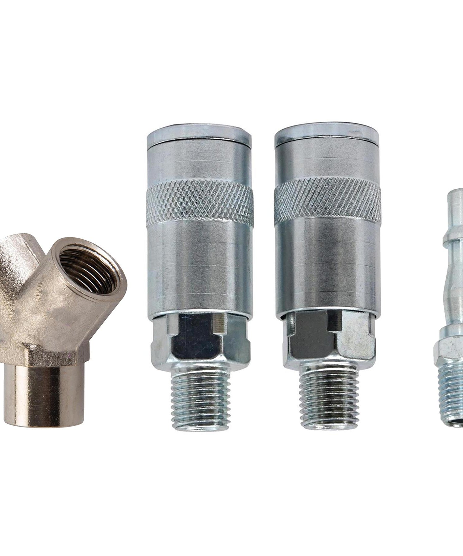 Vertex Airline 3 Way Y Connector Quick Release Fittings For Compressor Air Hose