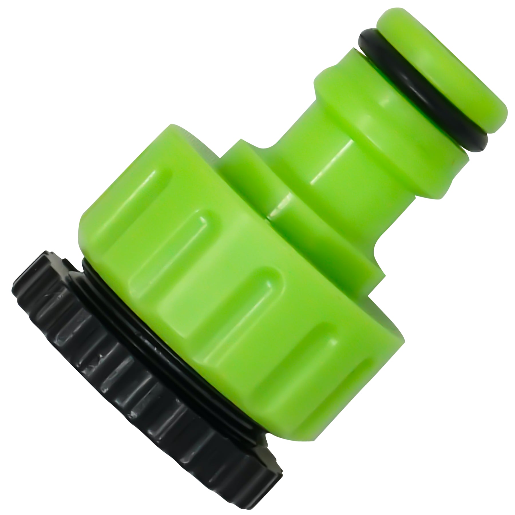 Tap Adaptor 1/2" & 3/4" Garden Watering Water Hose Pipe Plastic Connector Fitting