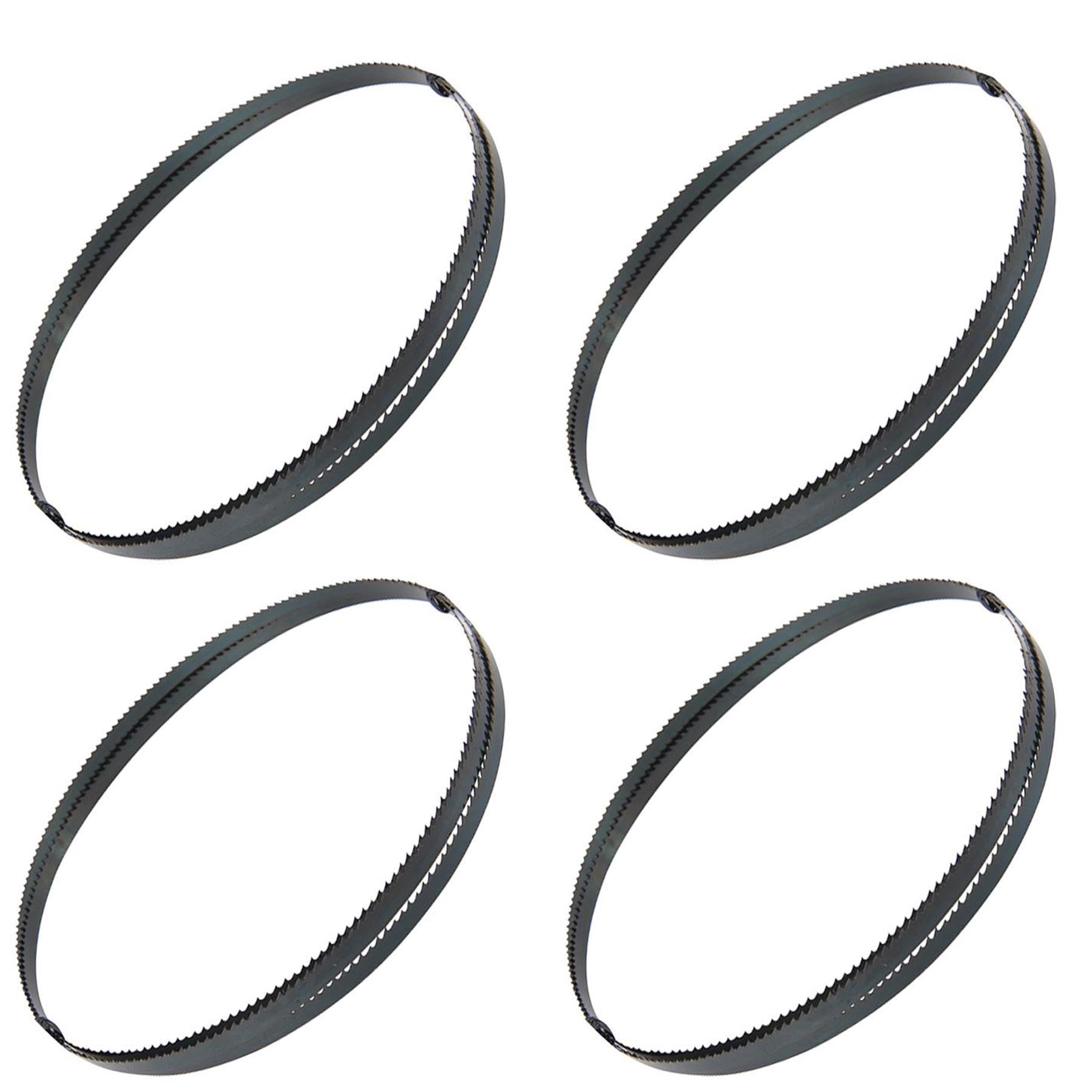 (Pack of 4 ) Bandsaw Blades 10 Tpi For Cutting Metal Plastic Wood 1425mm (56") by Daptez