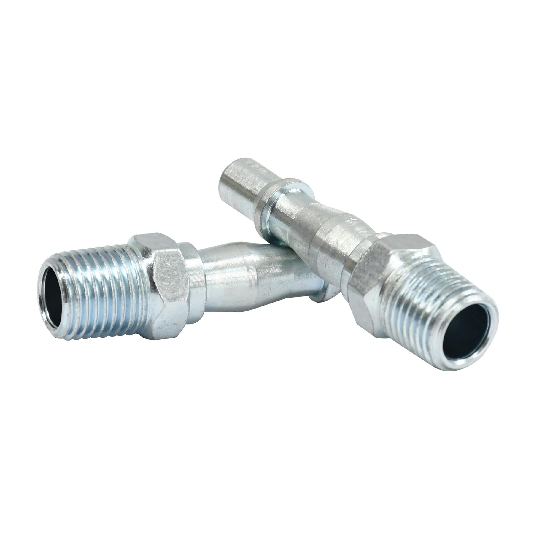 Air Line Hose Fitting Connector Male 1/4" Thread Bayonet For PCL Vertex 2Pcs