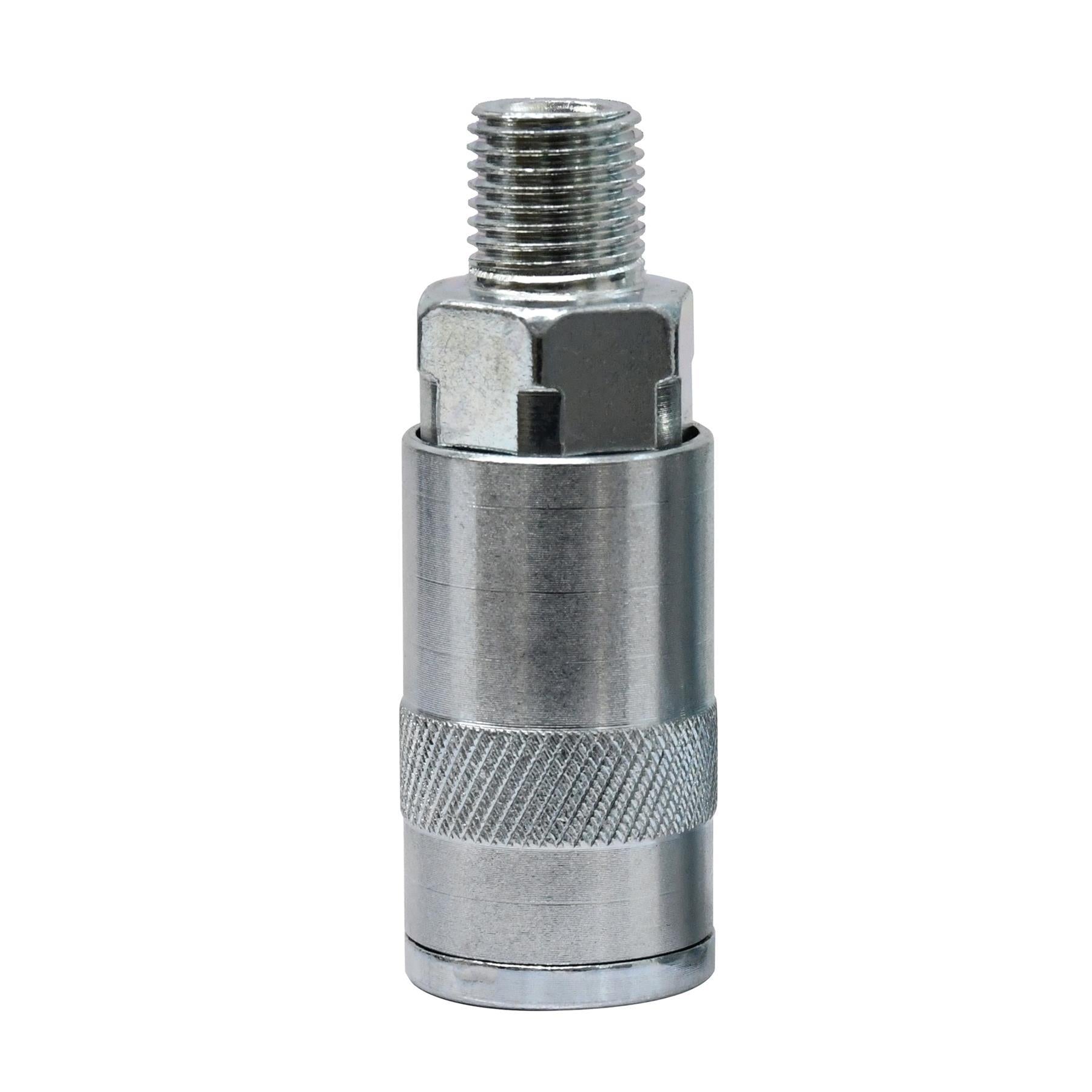 Compressor Euro 6mm 1/4" BSP Air Line Quick Coupler Fitting 2Pk Fittings Male