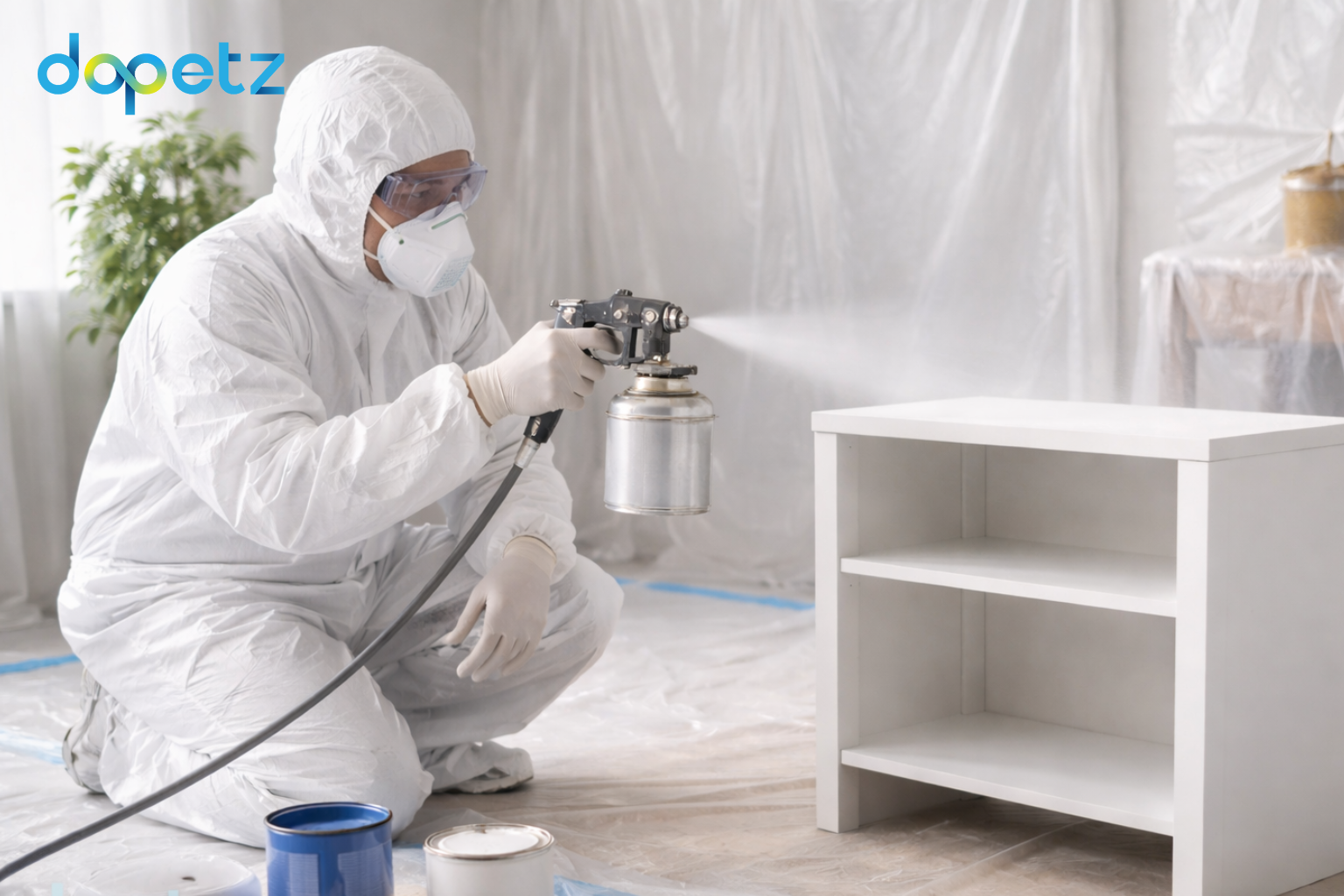 What to Wear When Spray Painting Indoors