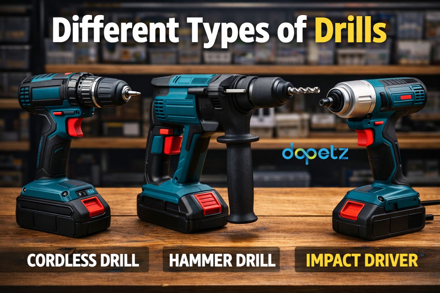 How to Choose the Right Drill for Your Project (UK Buyer’s Guide)