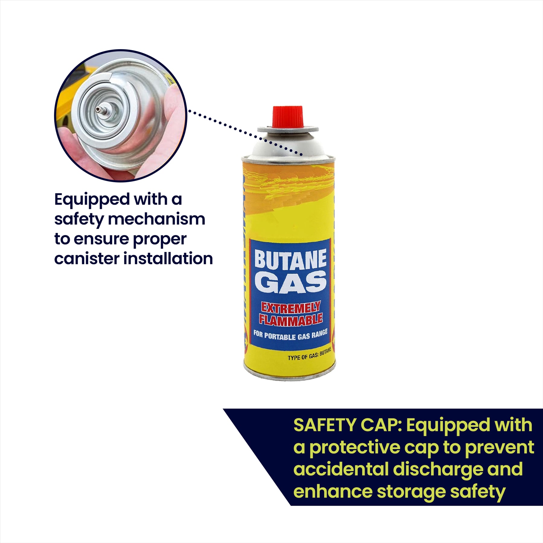 Blow Torch Butane Gas Auto Chef Creme Brulee Cooking Soldering Camping 1 Gas Can