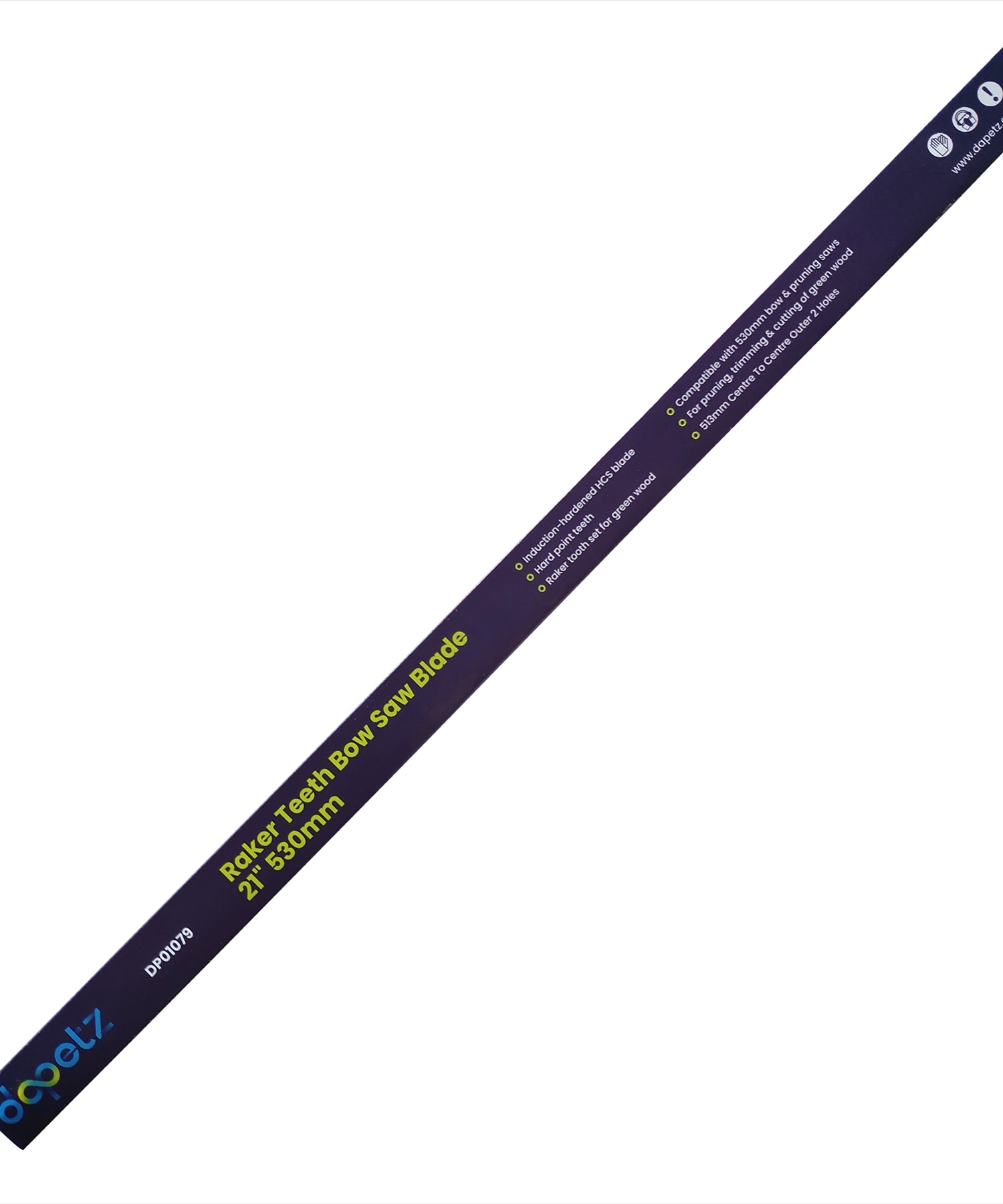 Raker Teeth Tooth Bow Saw Blades 21In 530mm Wet Wood For Green/Wet Wood By Dapetz