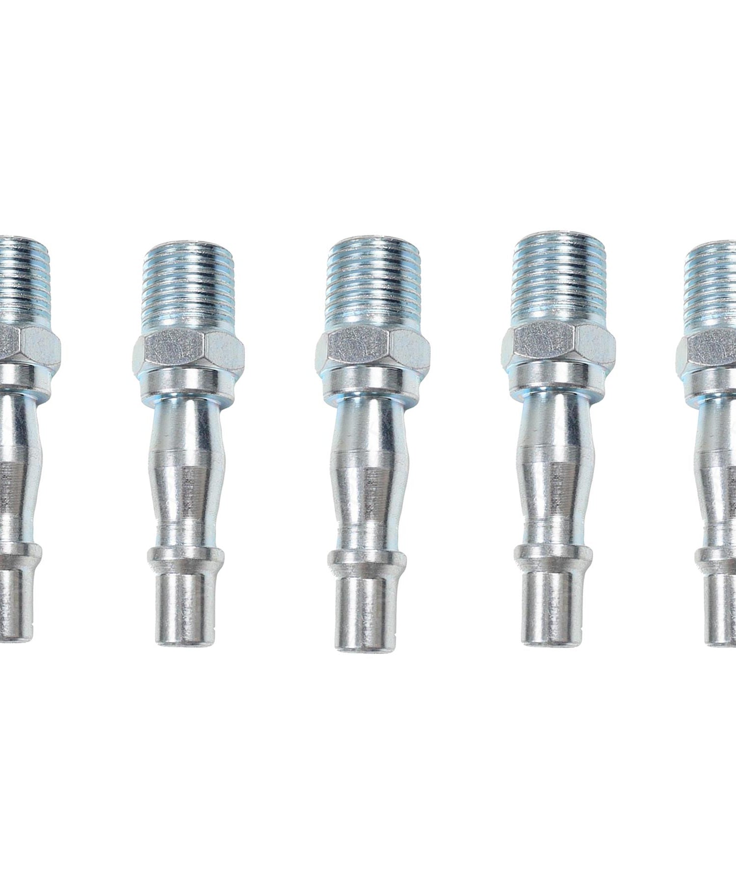 Air Line Hose Fitting Connector Male 1/4" Thread Bayonet For PCL Vertex 5PCS