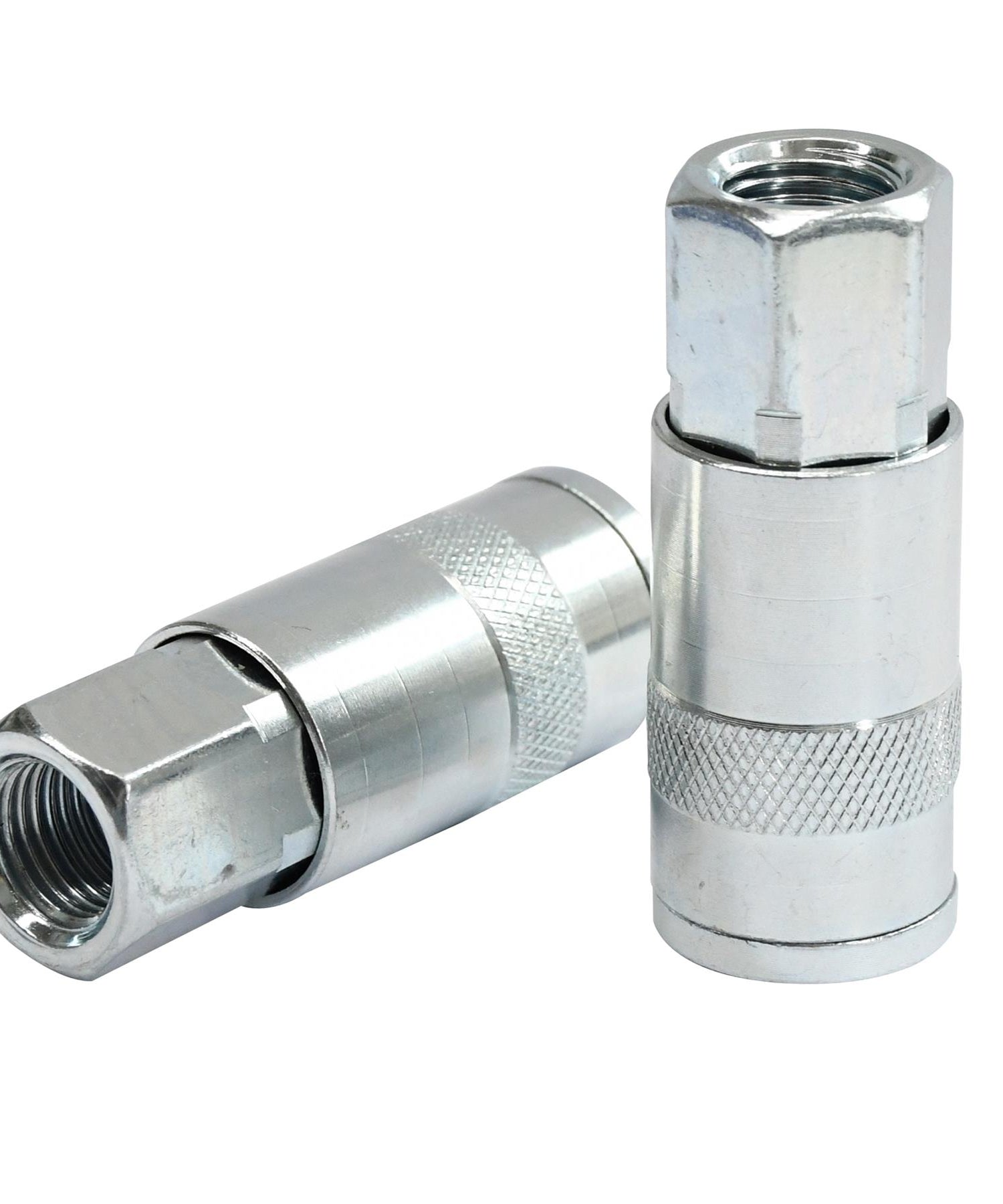 Vertex Air Line Fitting Quick Release Compressor Air Hose 1/4" Female Thread 2PC