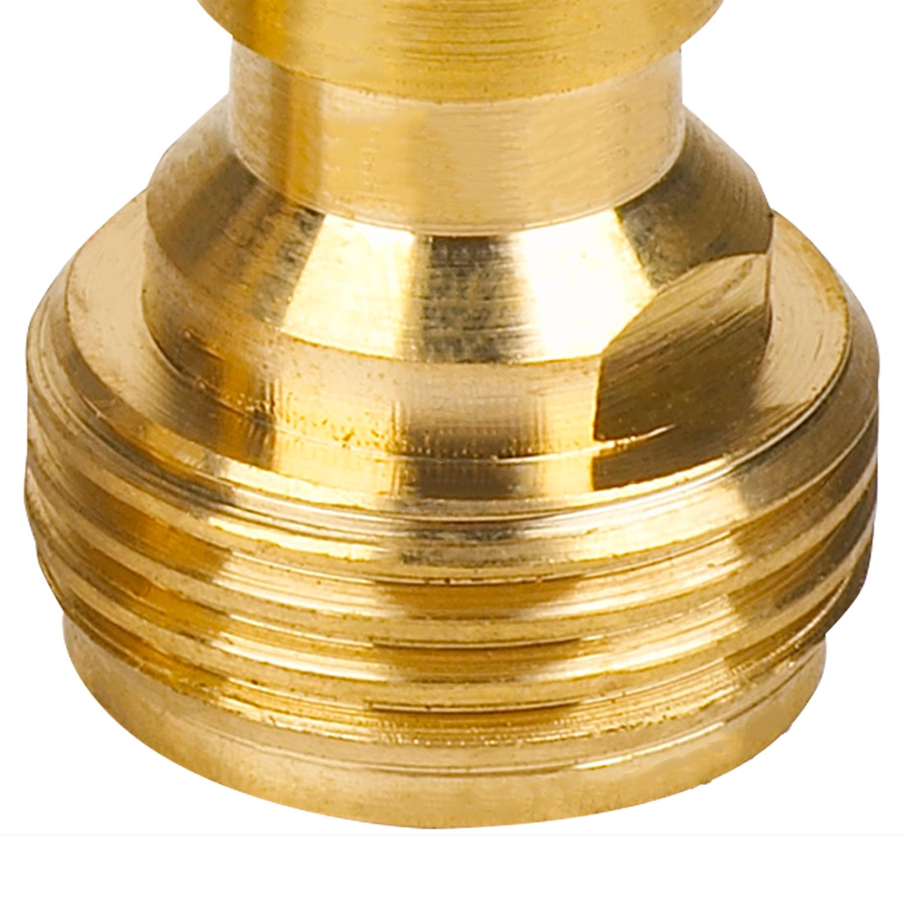 4Pc Brass Hose Pipe Fitting Connectors Adaptor Garden Tap Watering Set By Dapetz