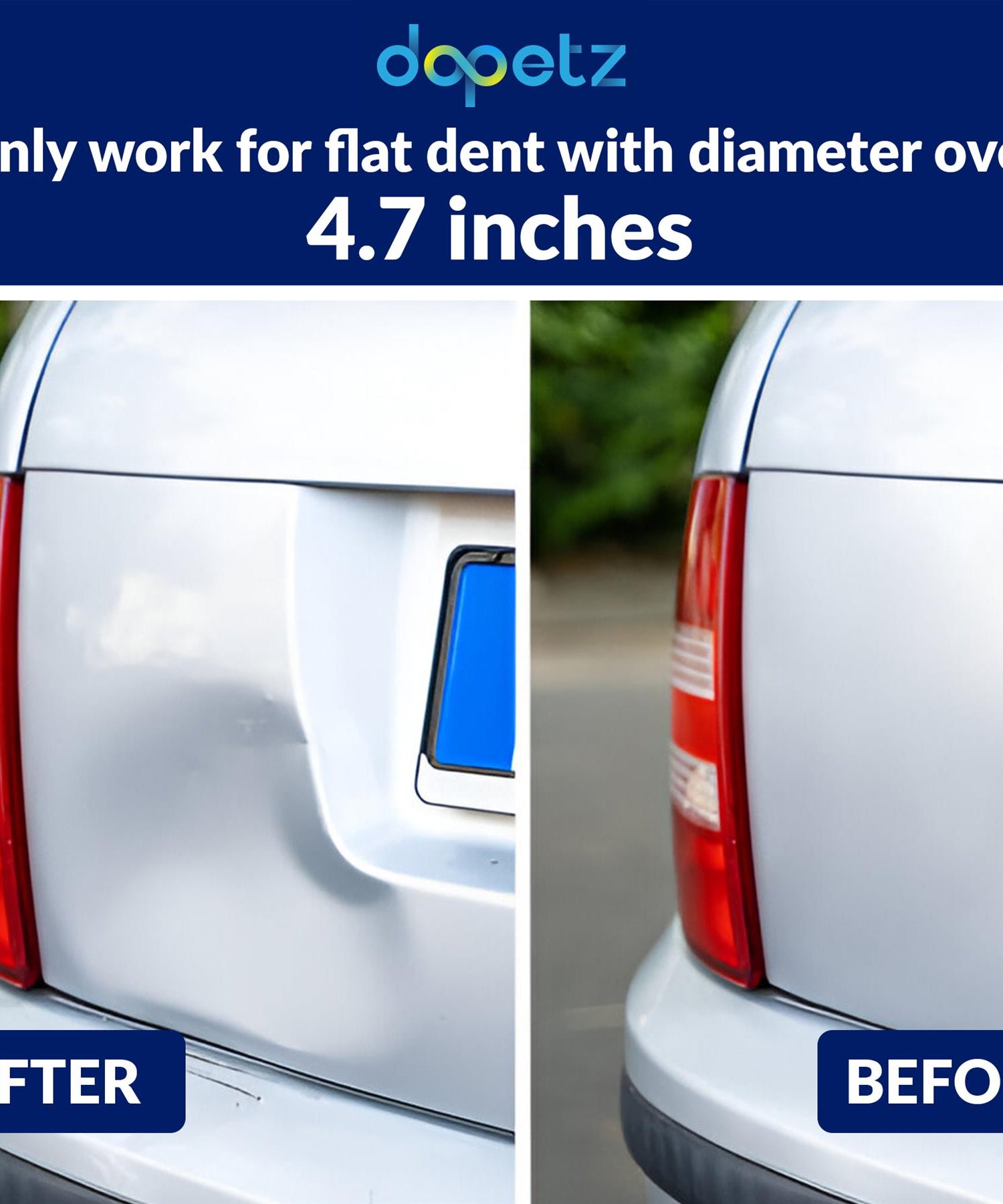 2PCS Suction Cup Car Body Ding Remover Repair Sucker Dent Puller Bodywork 35KG By Dapetz