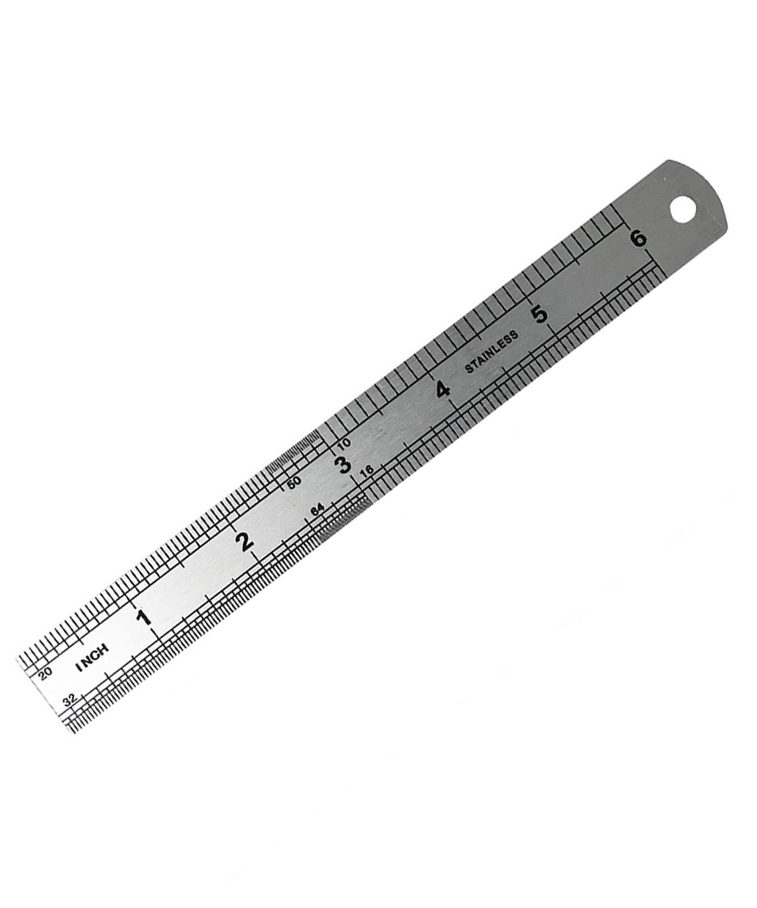 Thick Double Sided Metal Ruler Stainless Steel - 30cm/ 12"/15cm/ 6" & 20cm/ 8" By Dapetz
