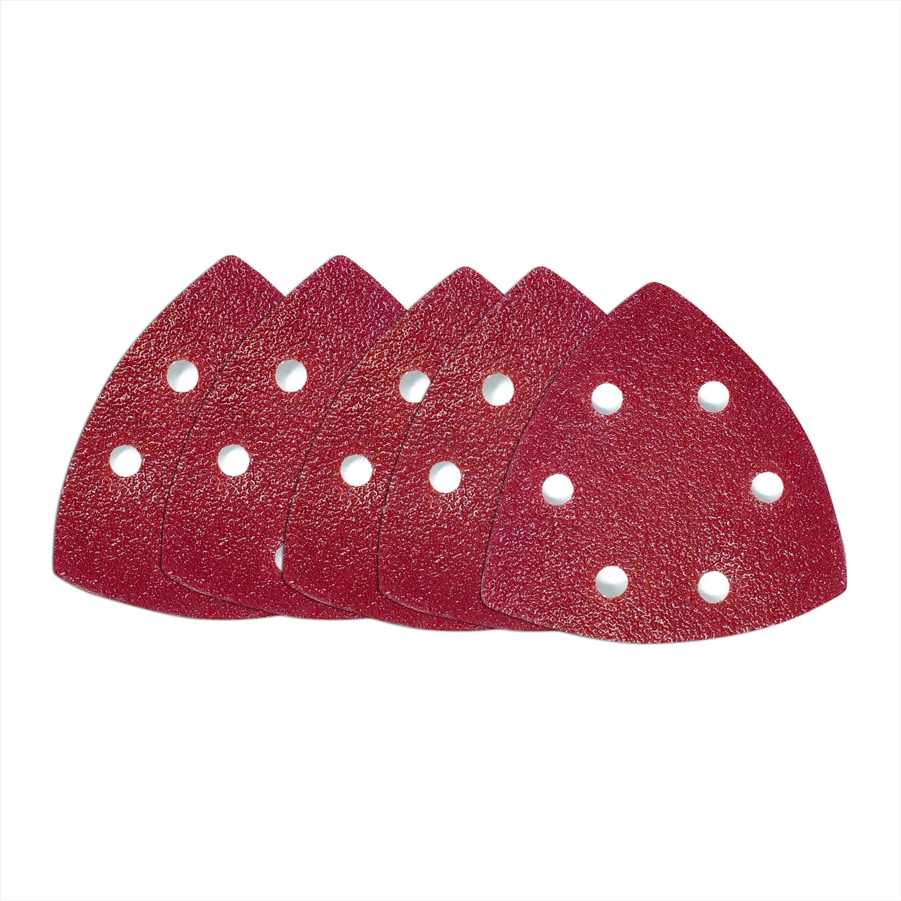 Dapetz Mouse Sanding Sheet 120 Grit Sandpaper Detail Palm Sander Pad 93mm (Pack of 5)