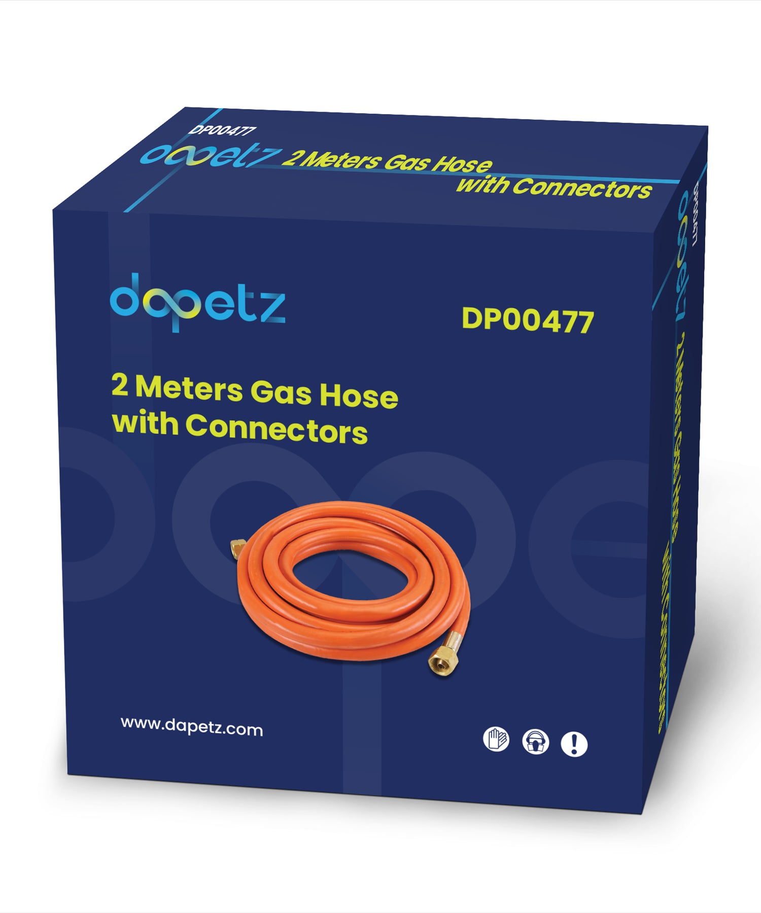 Propane Butane 2M Gas Torch & Regulator Hose 2 Metre