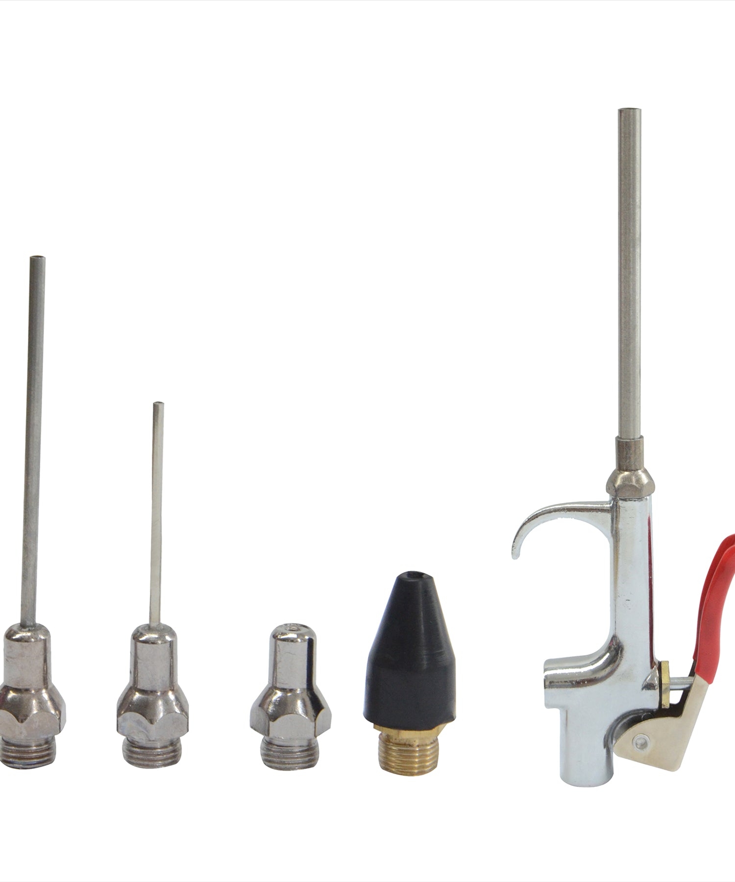 6Pc Air Duster Gun For Air Compressor Compressed Air Blow Gun Air Nozzle Blower