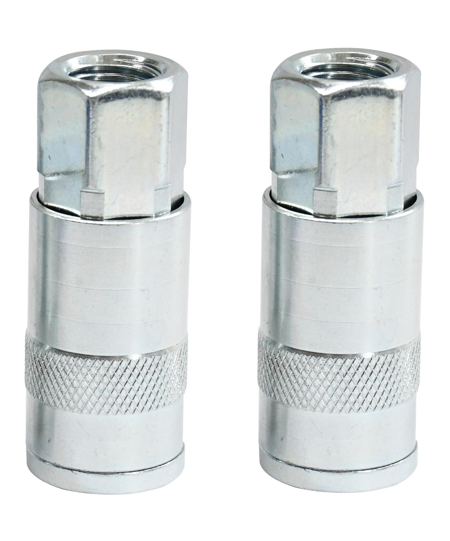 Vertex Air Line Fitting Quick Release Compressor Air Hose 1/4" Female Thread 2PC