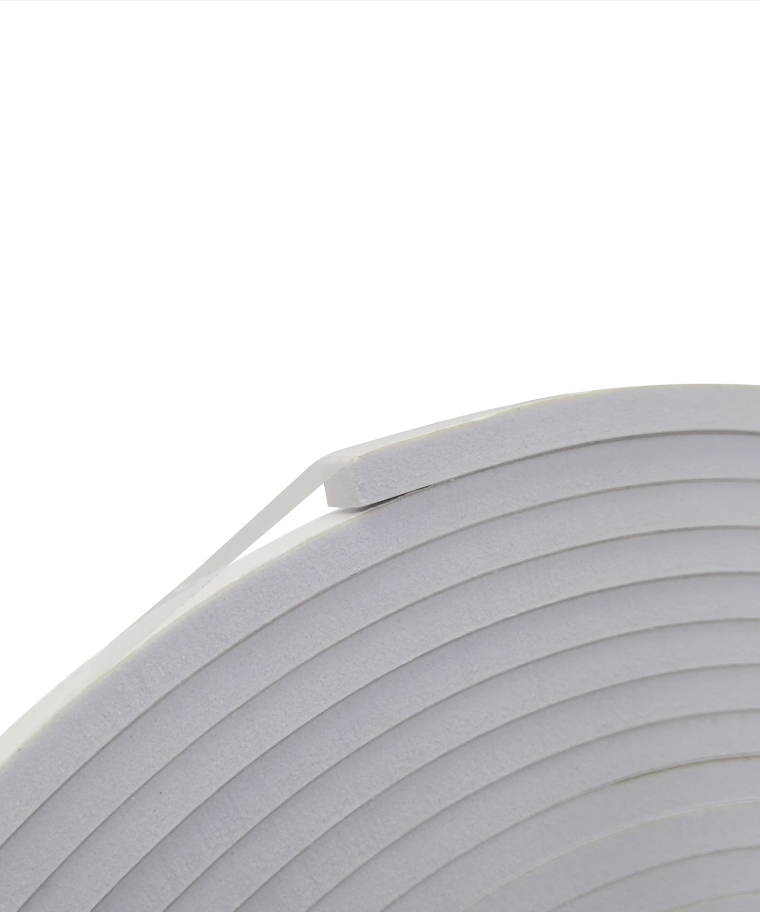 10.5M Foam Draught Excluder Window Door Adhesive Weather Proof Seal Strip White By Dapetz