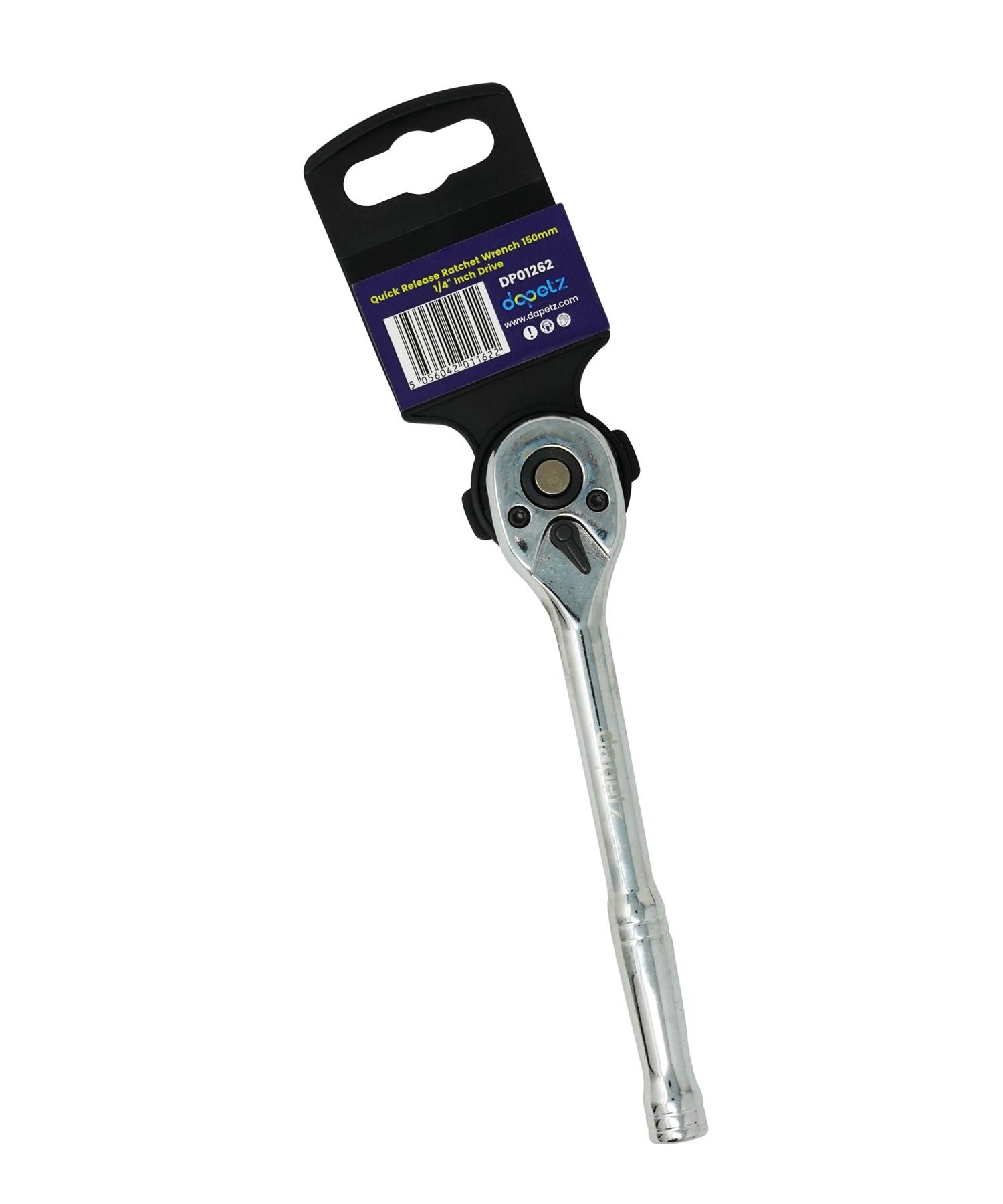 Quick Release Ratchet Wrench 150mm 1/4" Inch Drive With Warranty Crv By Dapetz