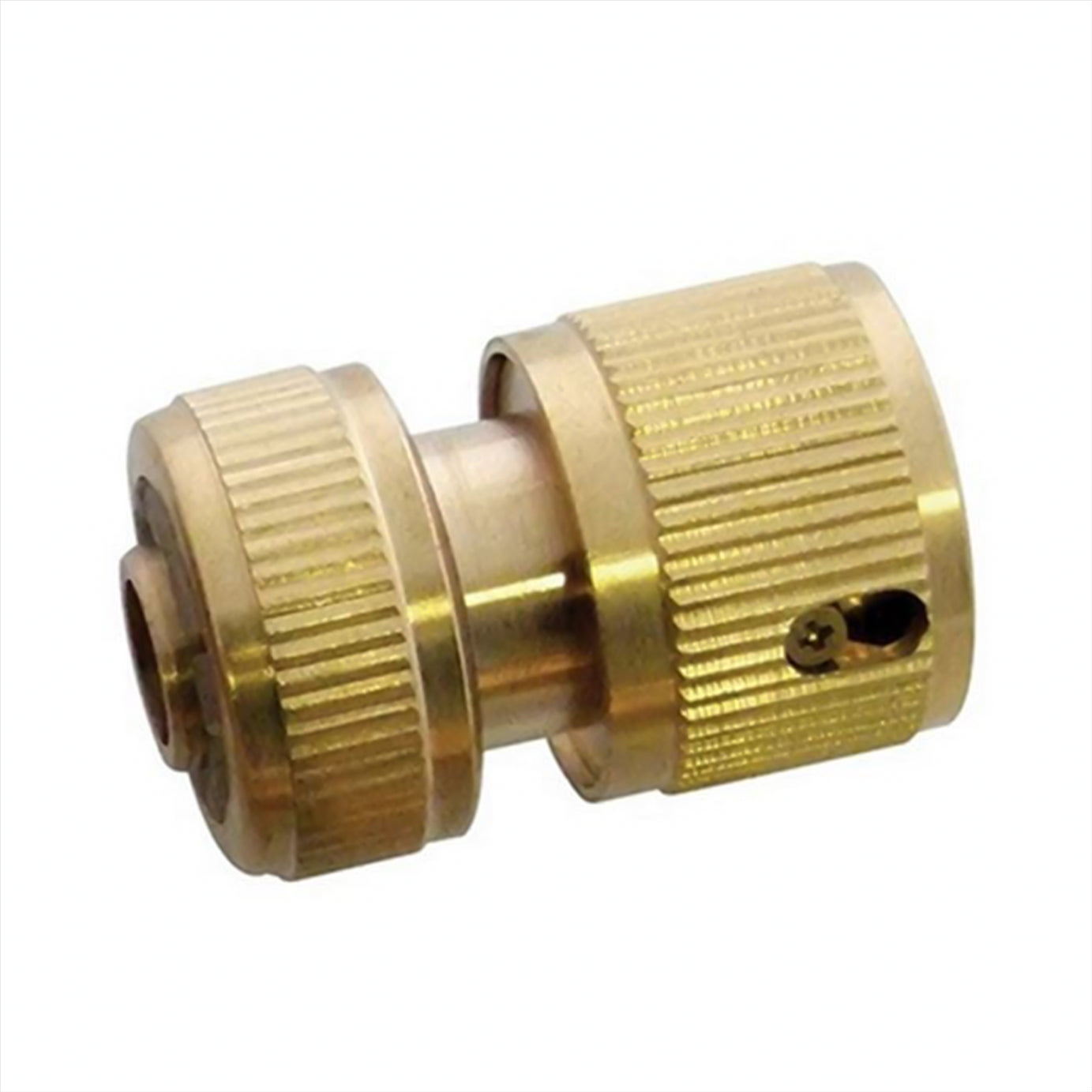 4 Piece Brass Hose Tap Fitting Connecter Set High Quality For Gardening Plumbing