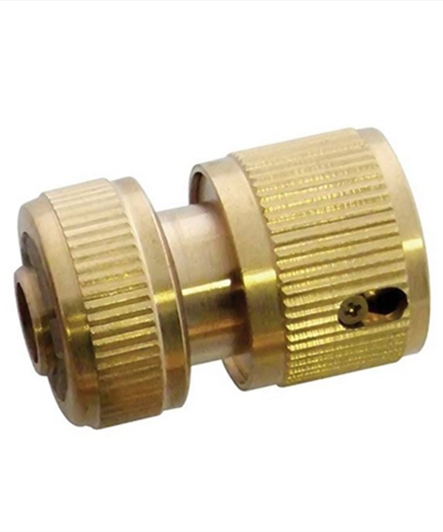 4 Piece Brass Hose Tap Fitting Connecter Set High Quality For Gardening Plumbing