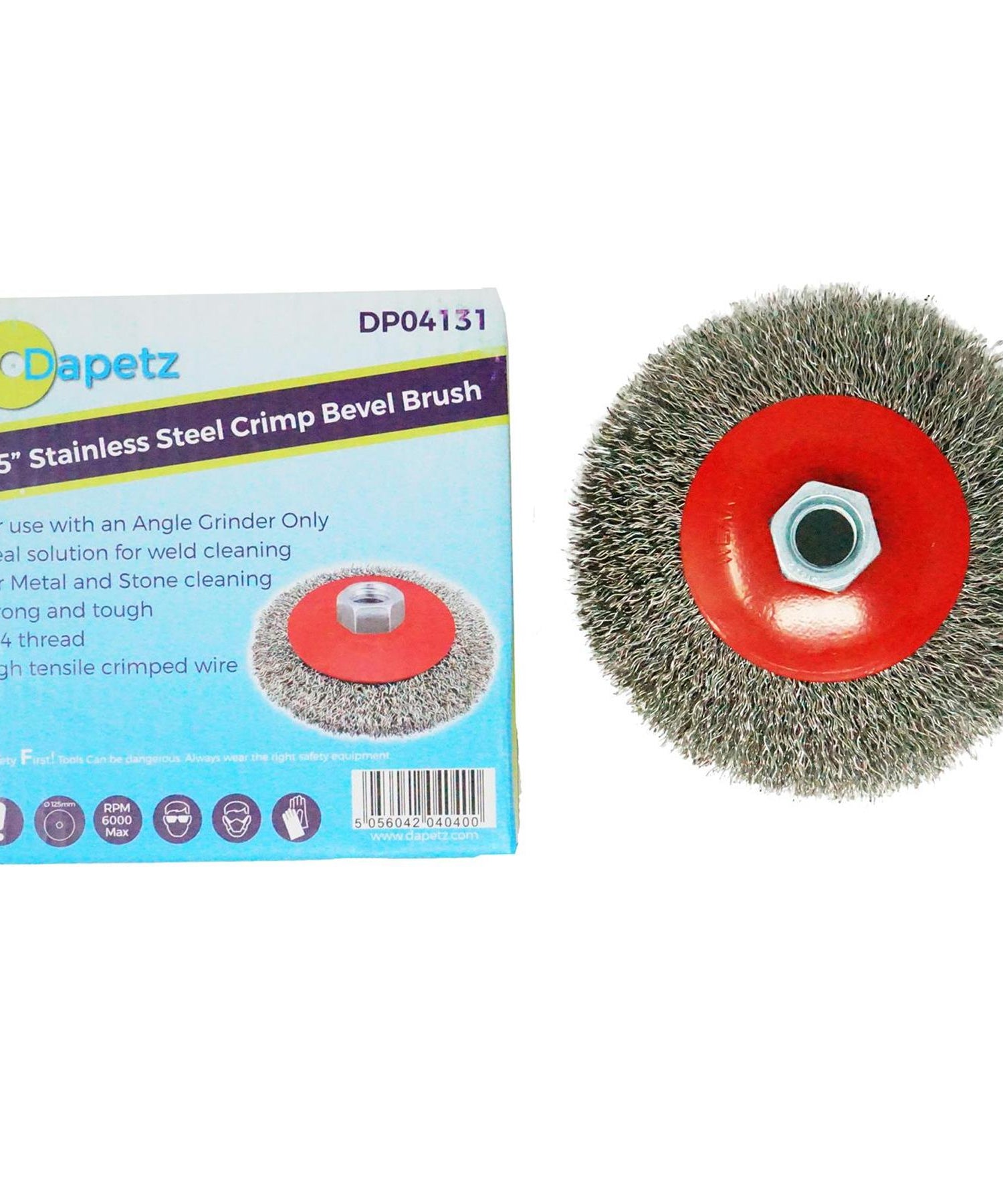 100mm Rotary Steel Wire Brush Wheel Cup Angle Grinder M14x2 By Dapetz