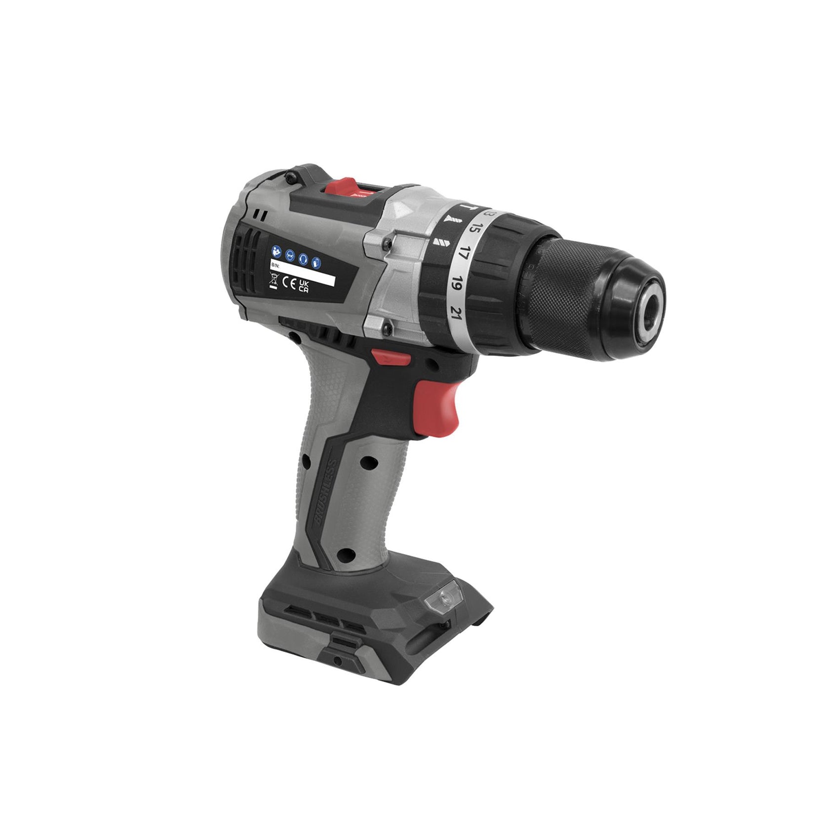 Sealey Brushless Hammer Drill/Driver 13mm 20V  Rechargeable Battery