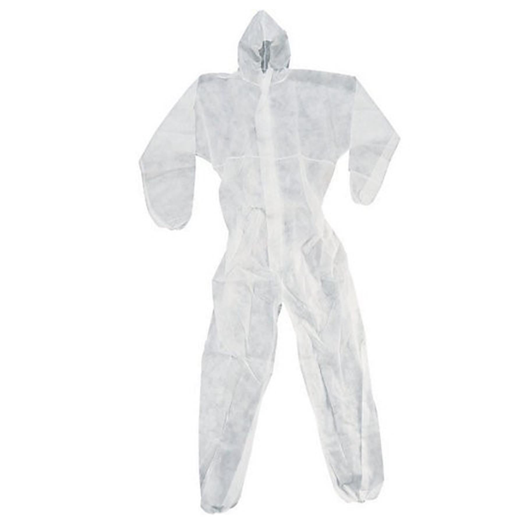 Disposable Paper Suit Protective Overall Coveralls Large 128cm 50" By Dapetz