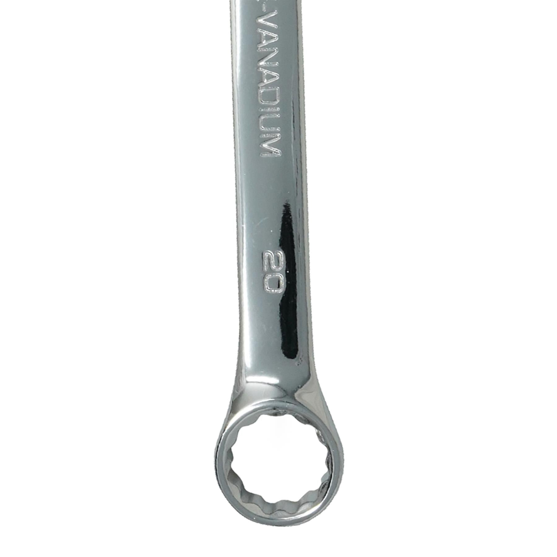 Combination Open Ring Spanner Chrome Mechanics Garage Tools 20mm by Daptez