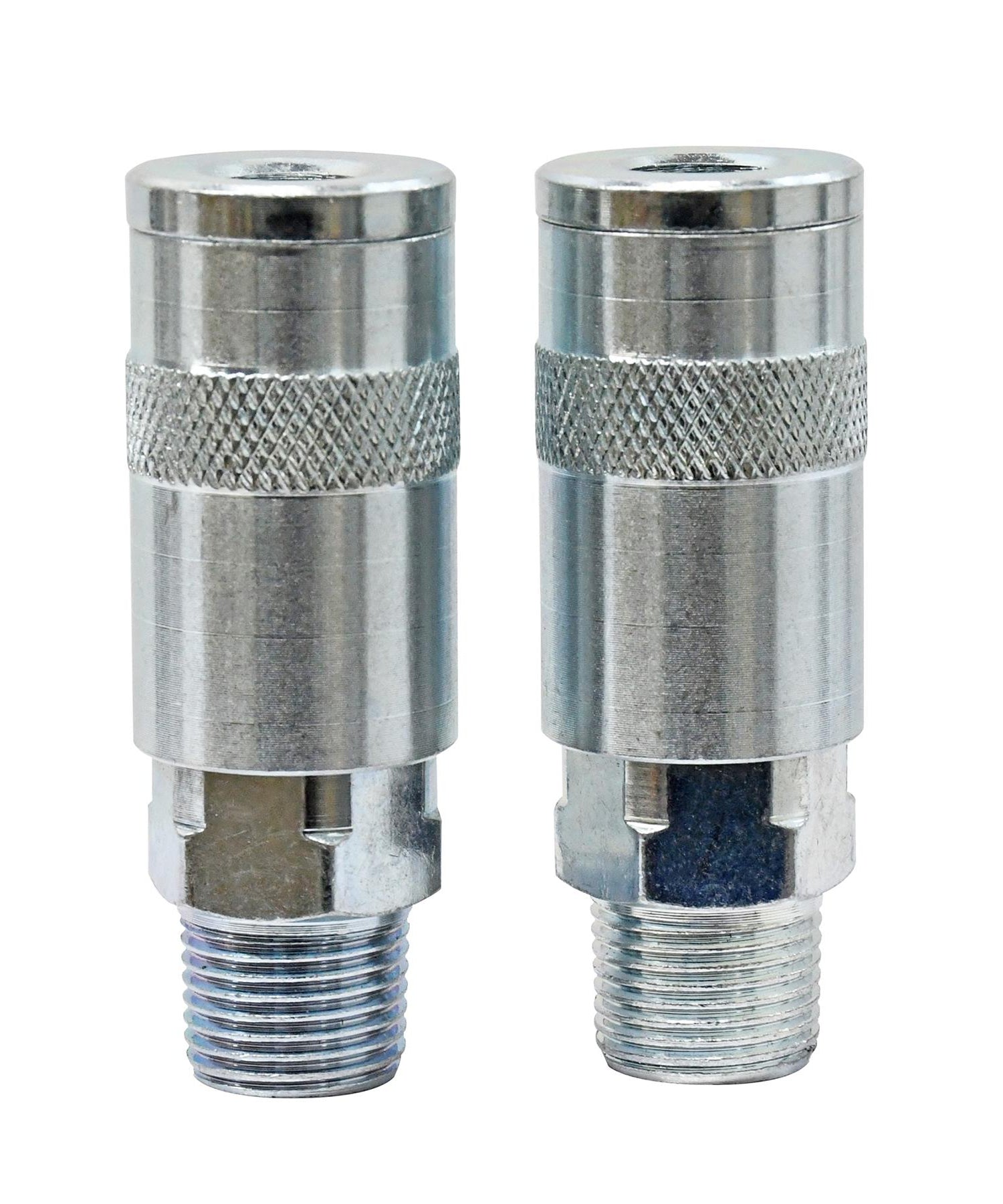 Vertex Air Line Fitting Quick Release Compressor Air Hose 3/8" Male Thread 2PC