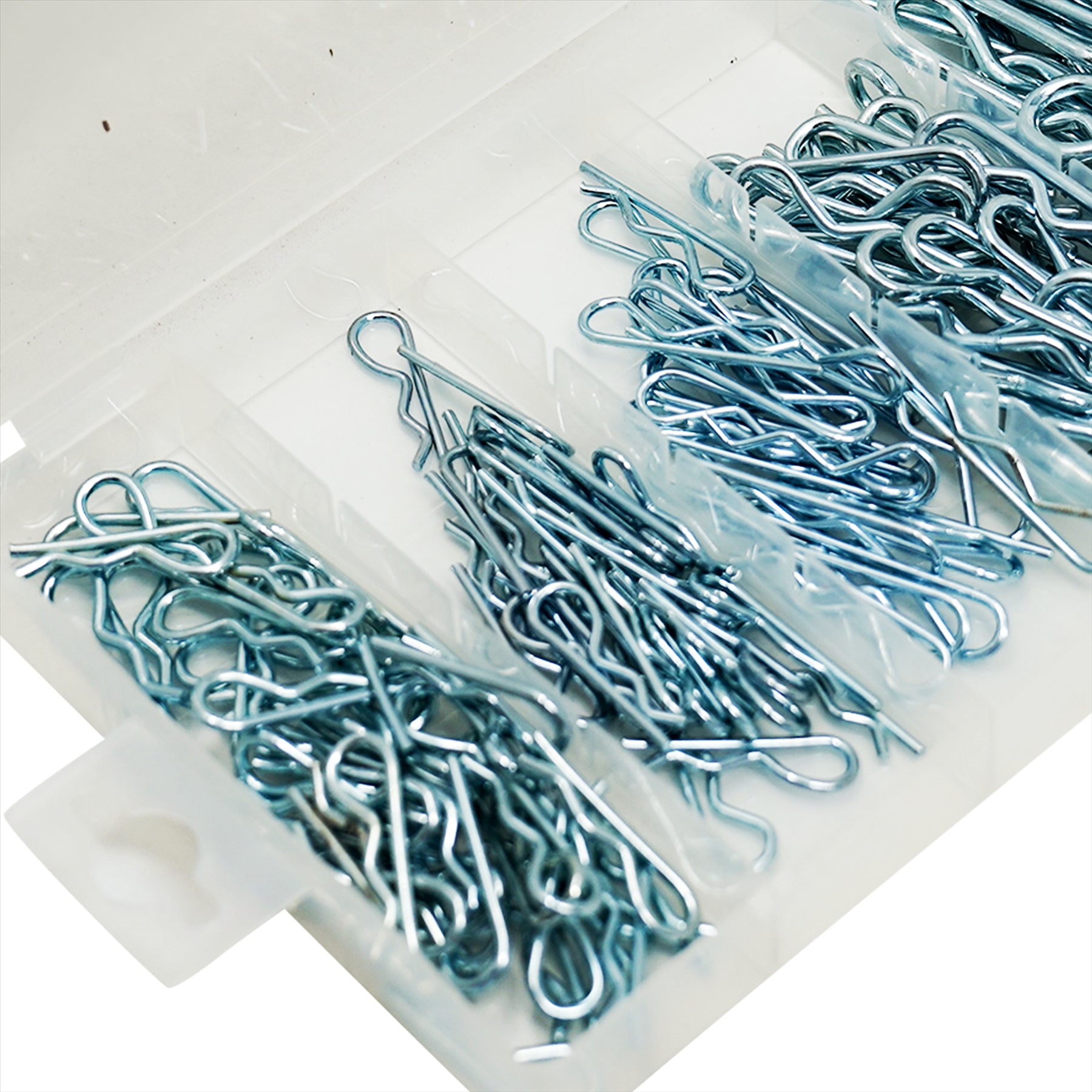 Hitch R Clip and Hair Pin Set - 150pc Assortment with Cotter & Lynch Pins By Dapetz