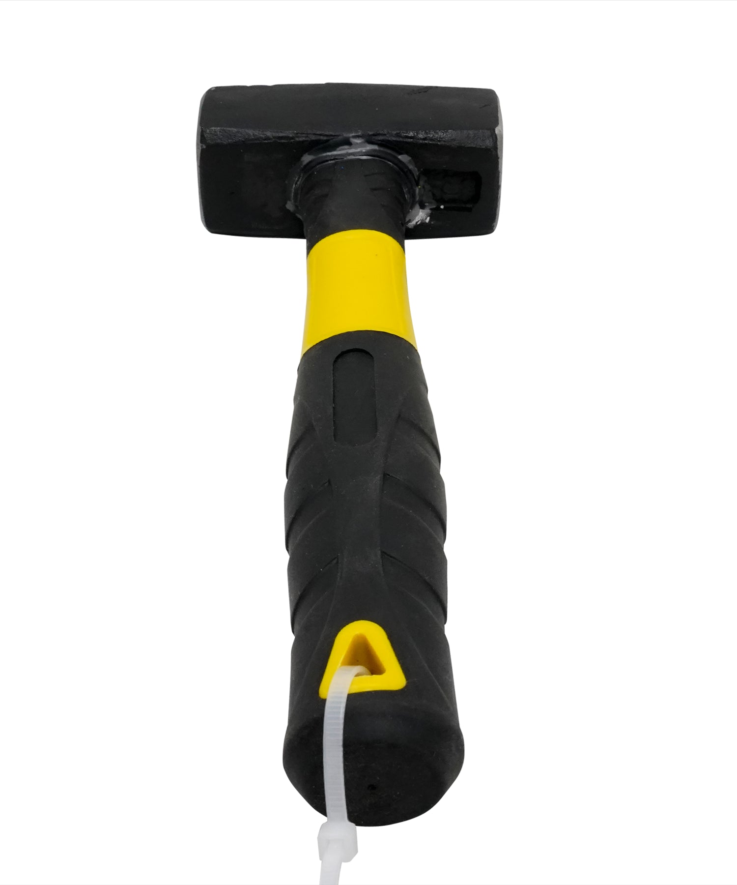 1Kg Fibreglass Club Lump Hammer Steel Head Fibre Glass Rubber Grip Handle