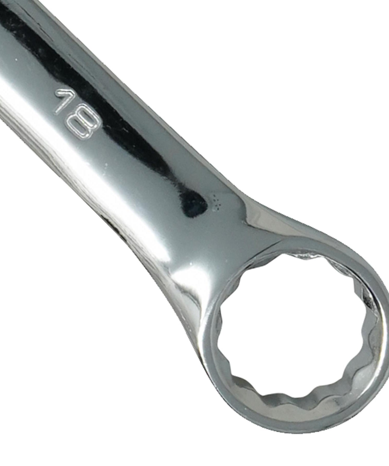 Combination Open Ring Spanner Chrome Mechanics Garage Tools 18mm by Daptez