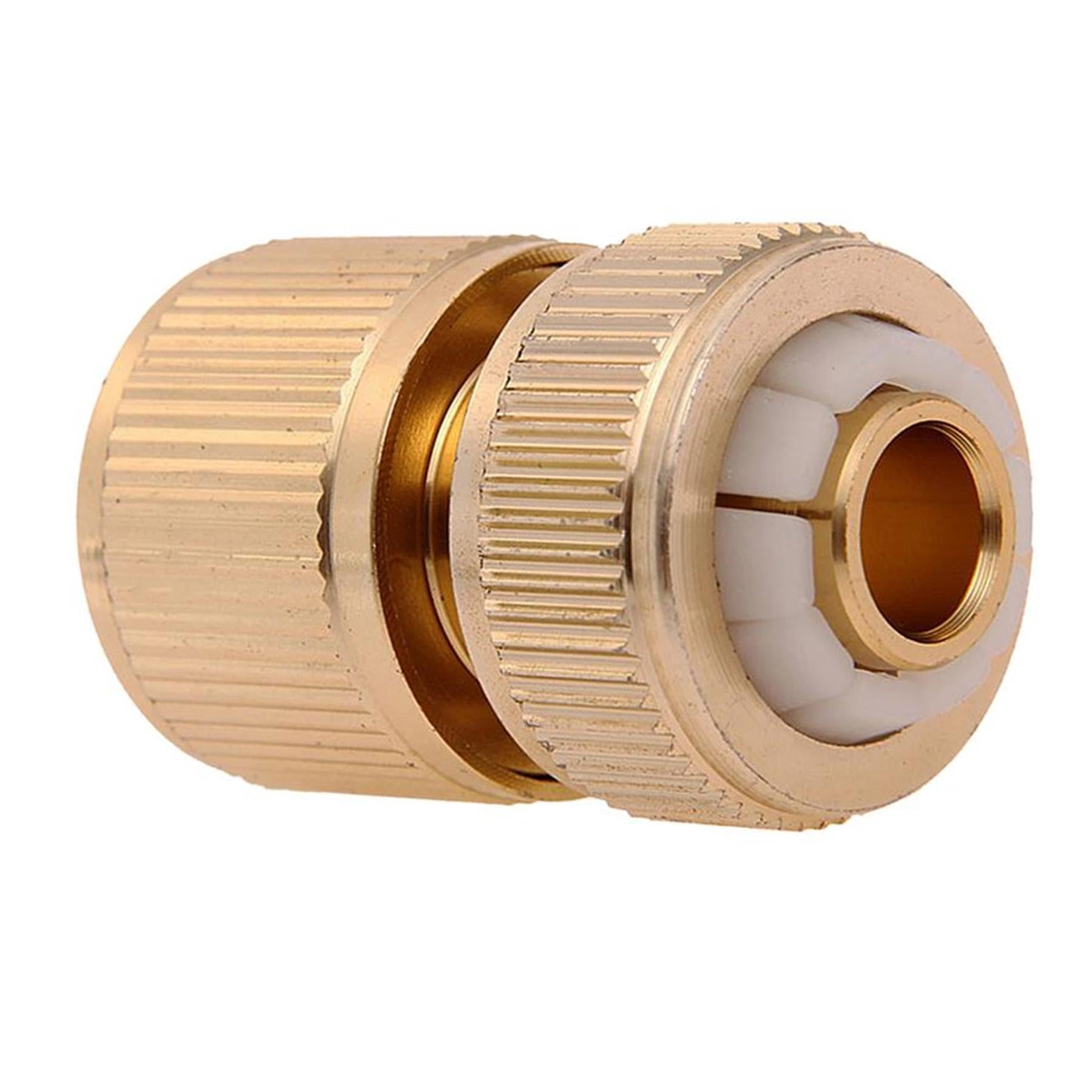 1/2" Female Brass Hose Connector Quick Fit Pipe Garden Tools Quality by Dapetz
