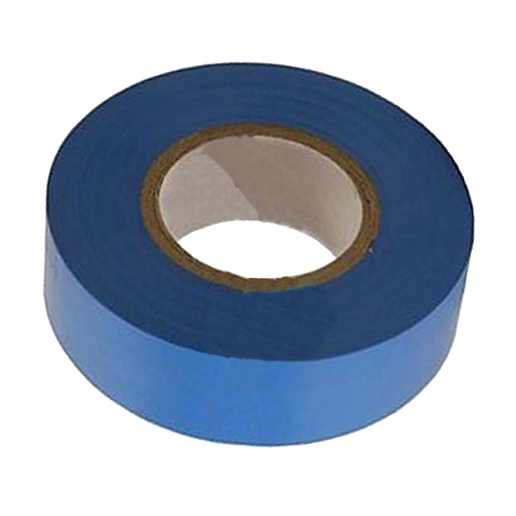 Electrical Pvc Insulation Insulating Tape 22m Flame Retardant Rolls Blue 1 Rolls