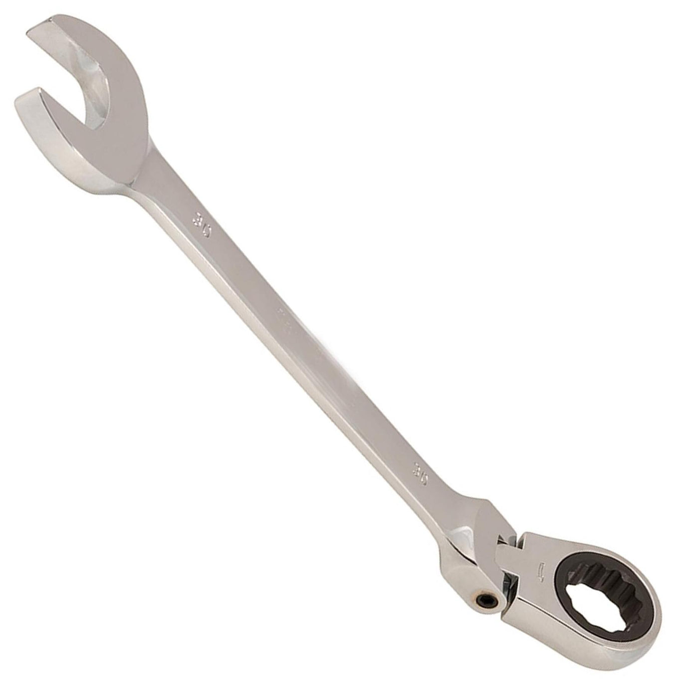 Flexible Head Ratchet Metric Spanner 30mm Open End & Ring