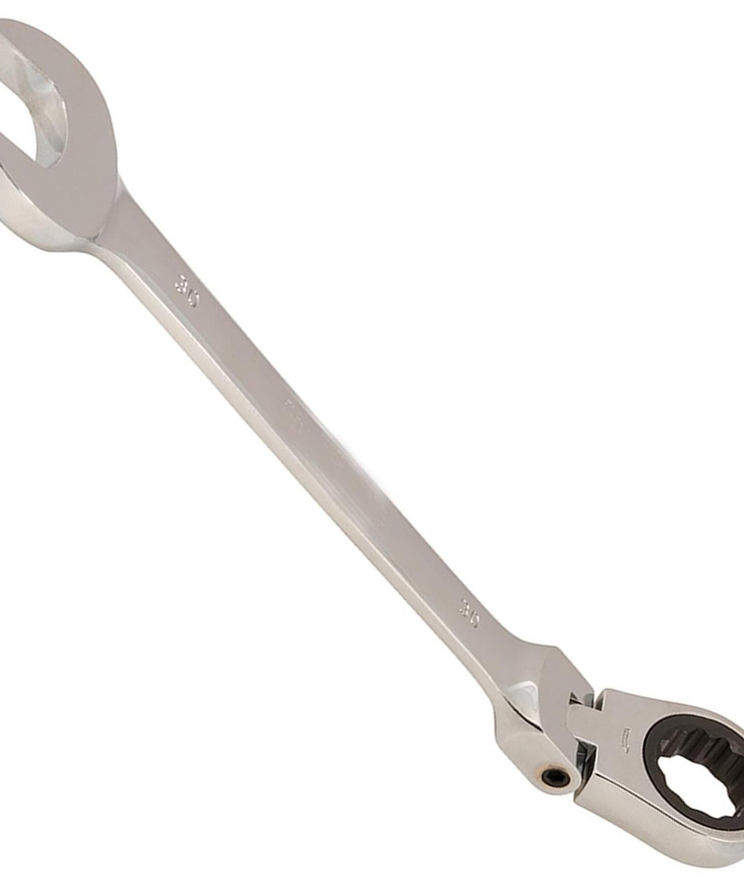 Flexible Head Ratchet Metric Spanner 30mm Open End & Ring